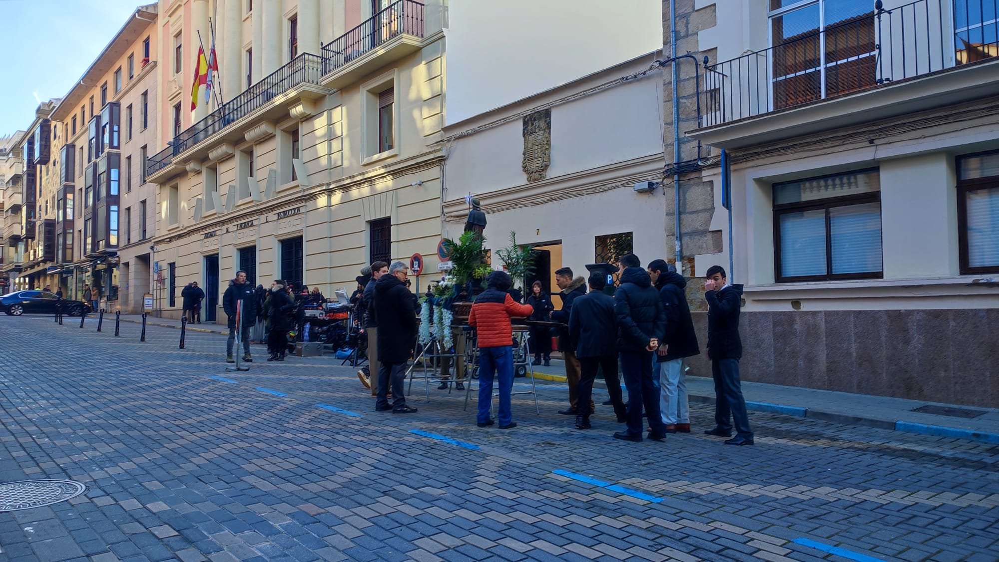 Zamora se convierte en plató de cine con la nueva película de Icíar Bollaín