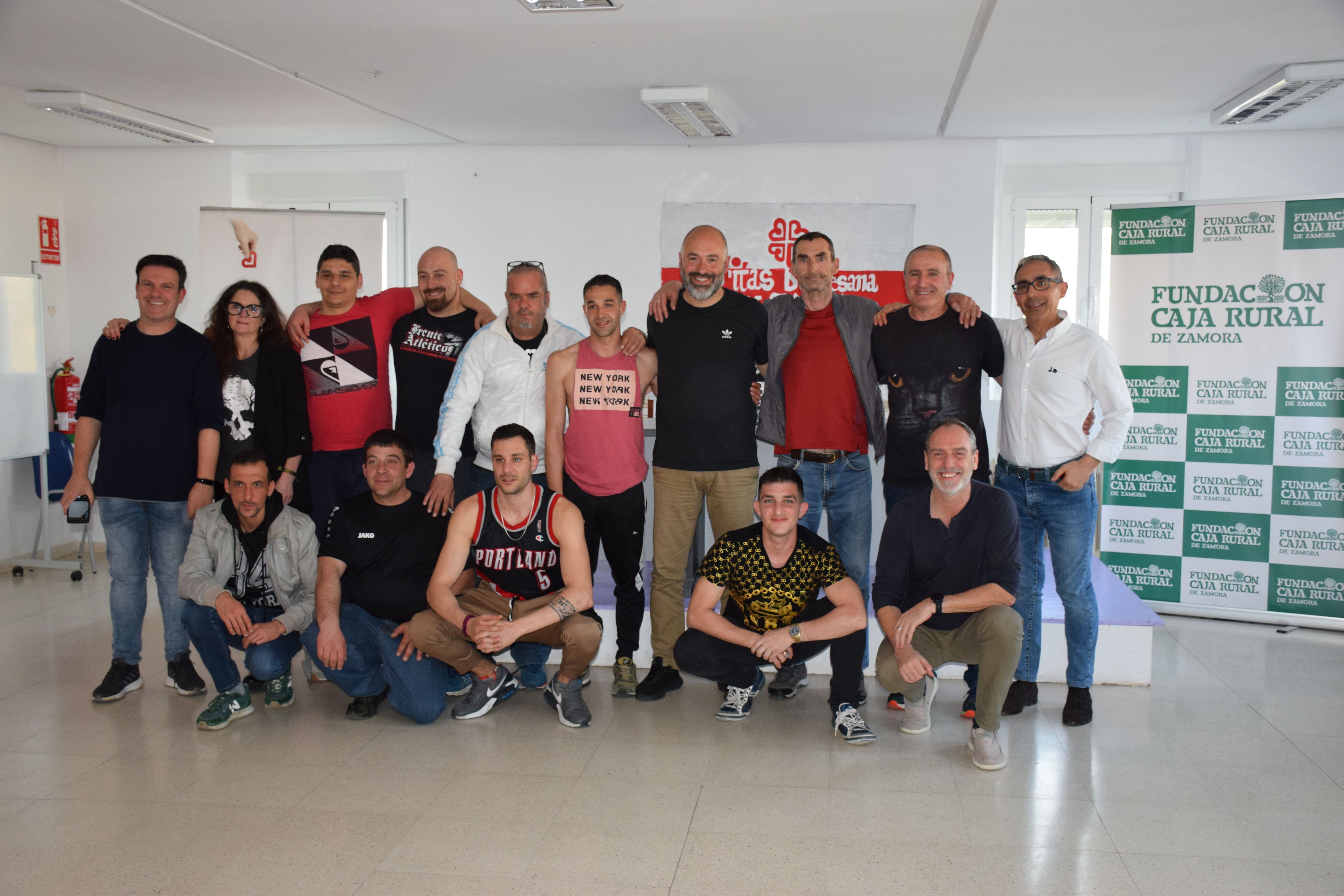 David Movillacon los participantes en la Segunda jornada de prensa y deporte.