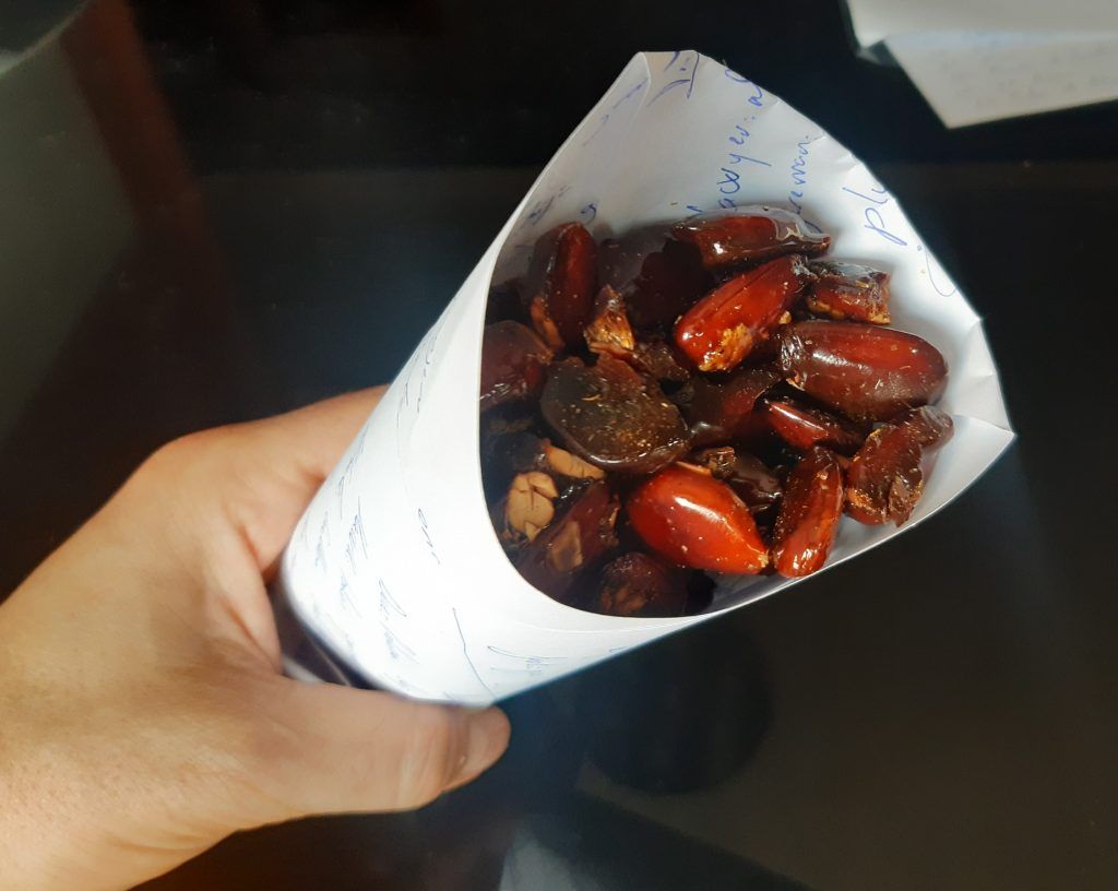 Almendras garrapiñadas. Foto Hostelería en Zamora