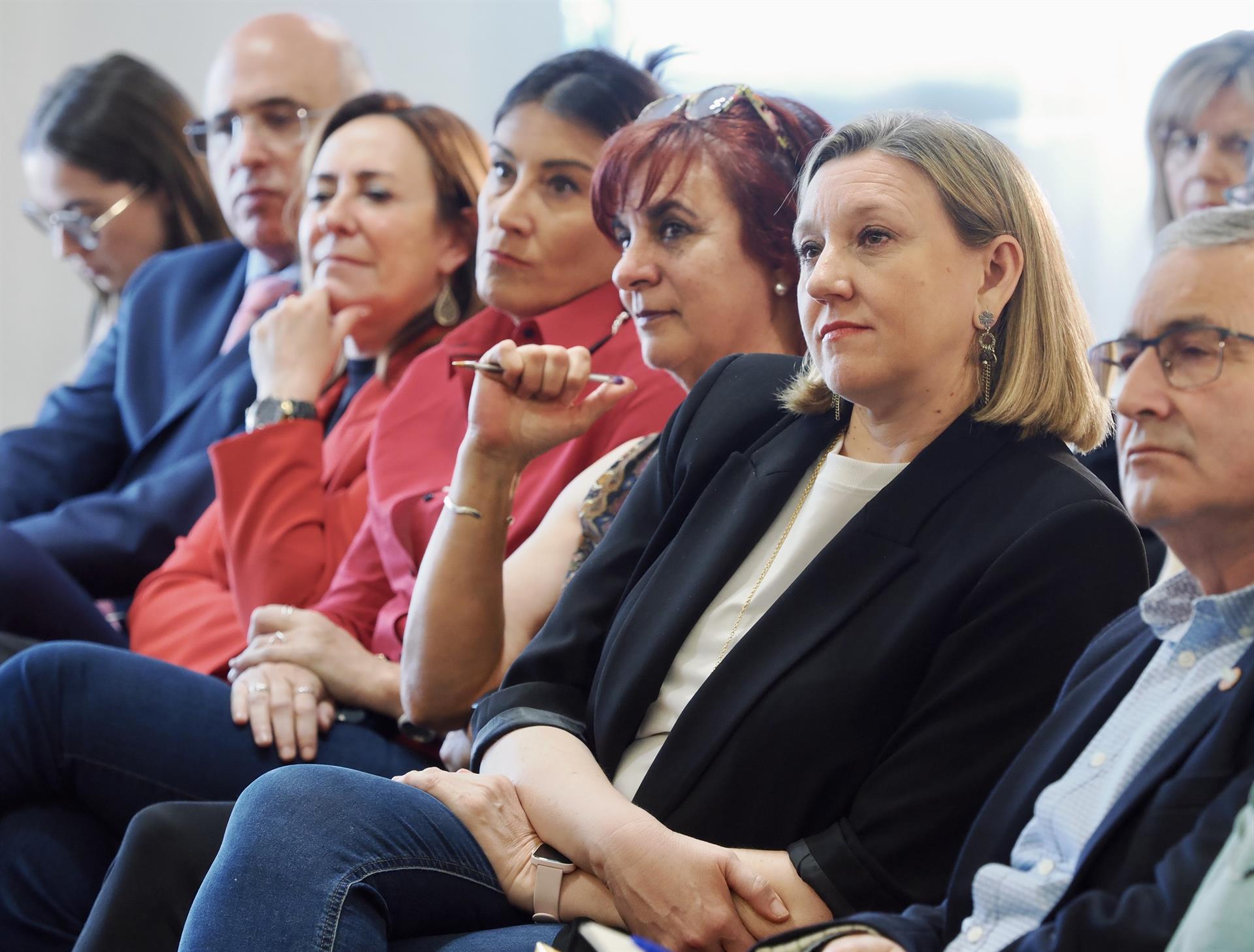 Valladolid, la ministra de Igualdad, Ana Redondo, y la consejera de Familia e Igualdad de Oportunidades, Isabel Blanco, participan en la jornada 'Mujeres y vida en el medio rural'  EUROPA PRESS