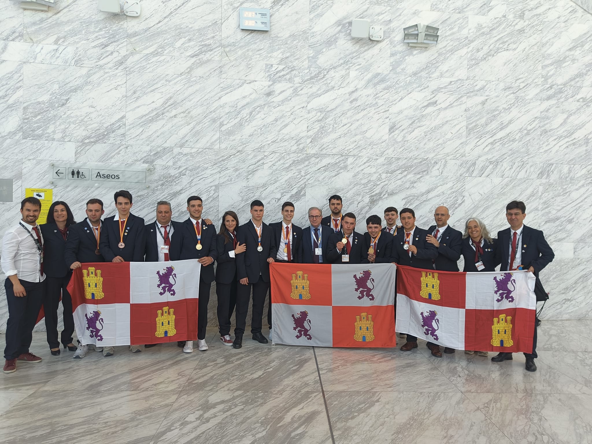 Zamora consigue cuatro oros en el Campeonato Nacional de Formación Profesional ‘Spainskills’. Delegación de Castilla y León.