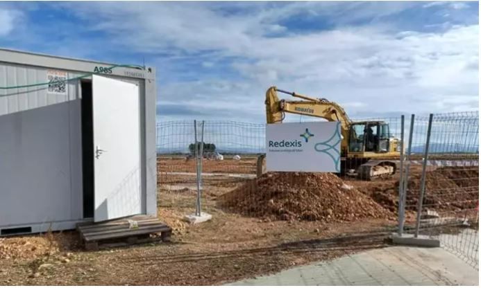  Obras de la primera planta de hidrógeno verde - REDEIX. Foto: Europa Press. Archivo