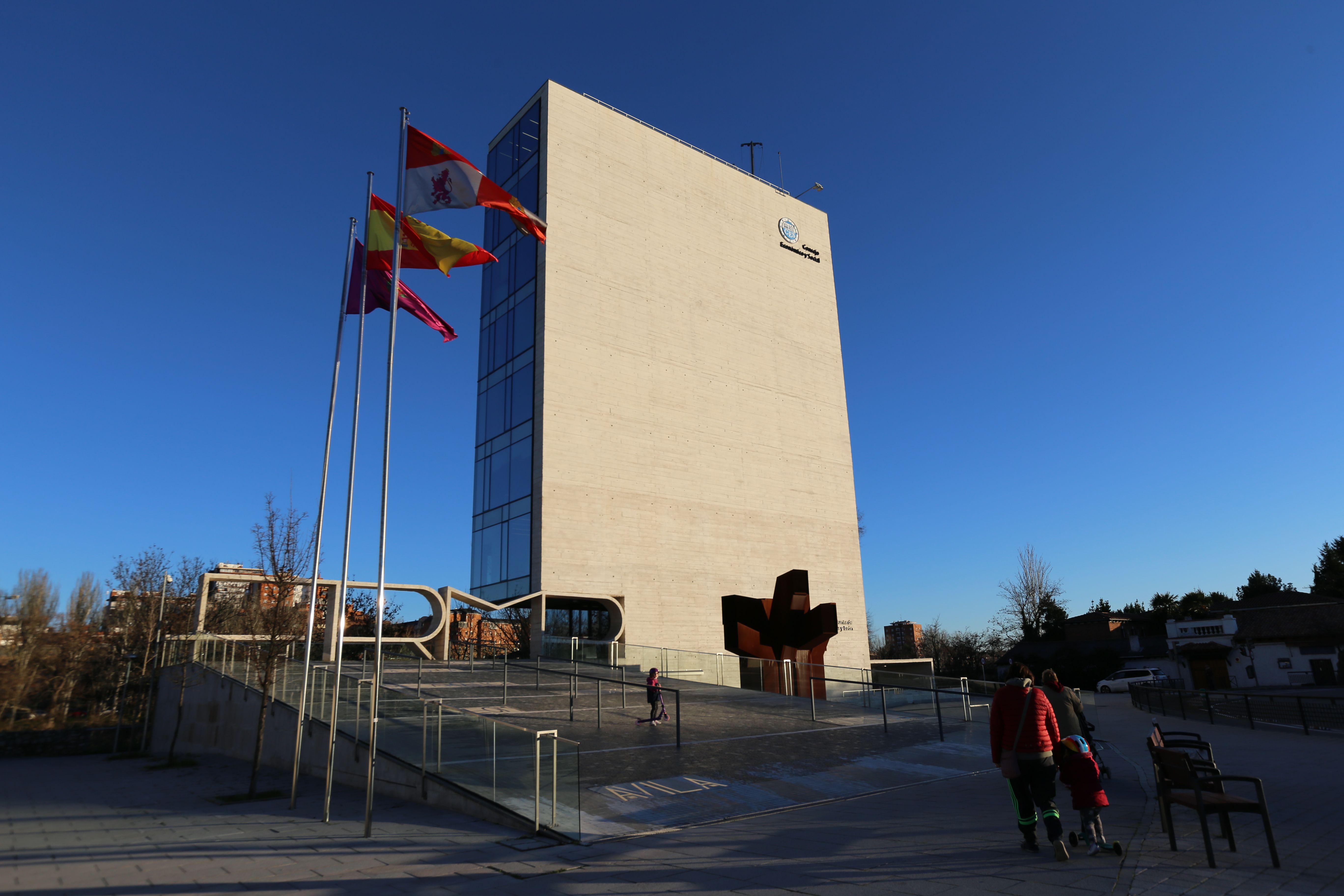 Fachada del edificio del Consejo Económico y Social de Castilla y León. Foto: CESCYL.