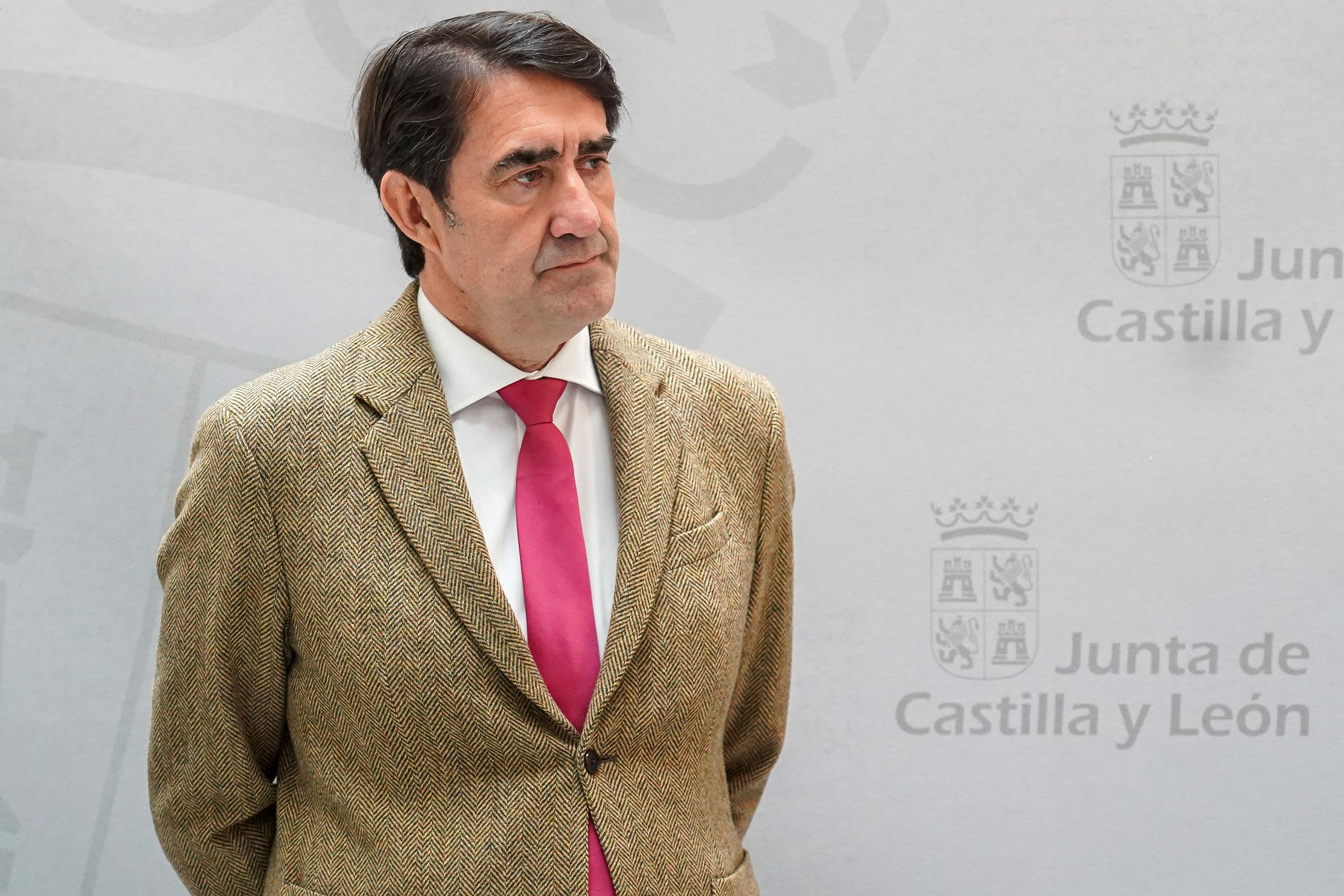 Juan Carlos Suárez Quiñones, consejero de Medio Ambiente, Vivienda y Ordenación del Territorio de la Junta de Castilla y León. ICAL.