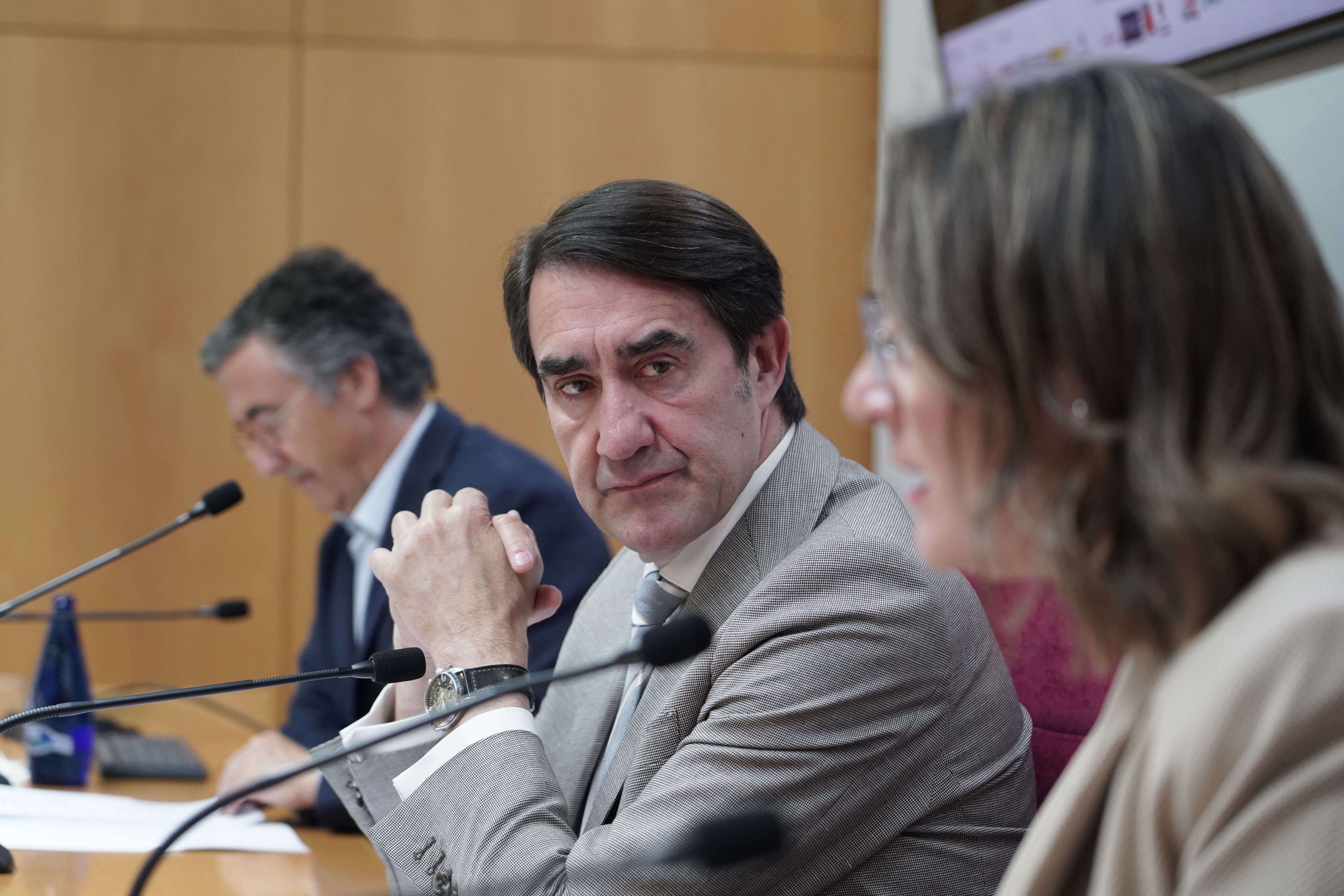 El consejero de Medio Ambiente, Vivienda y Ordenación del Territorio, Juan Carlos Suárez-Quiñones