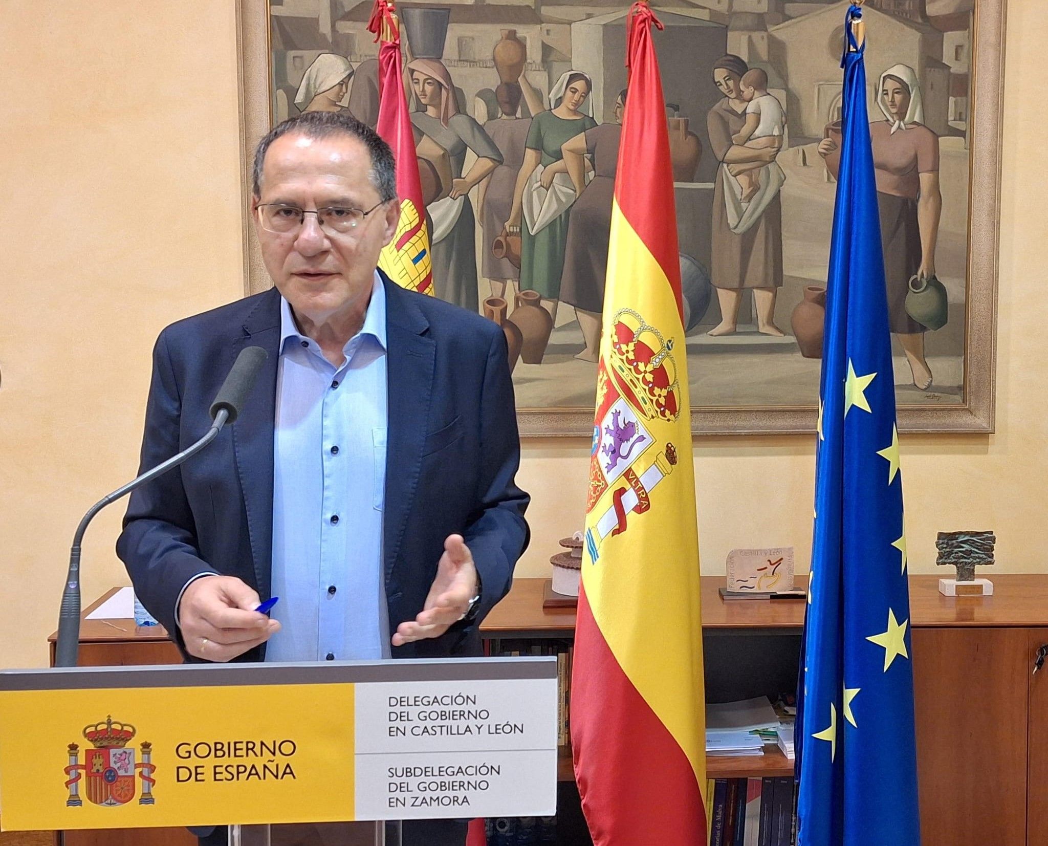 Ángel Blanco, subdelegado del Gobierno en Zamora.