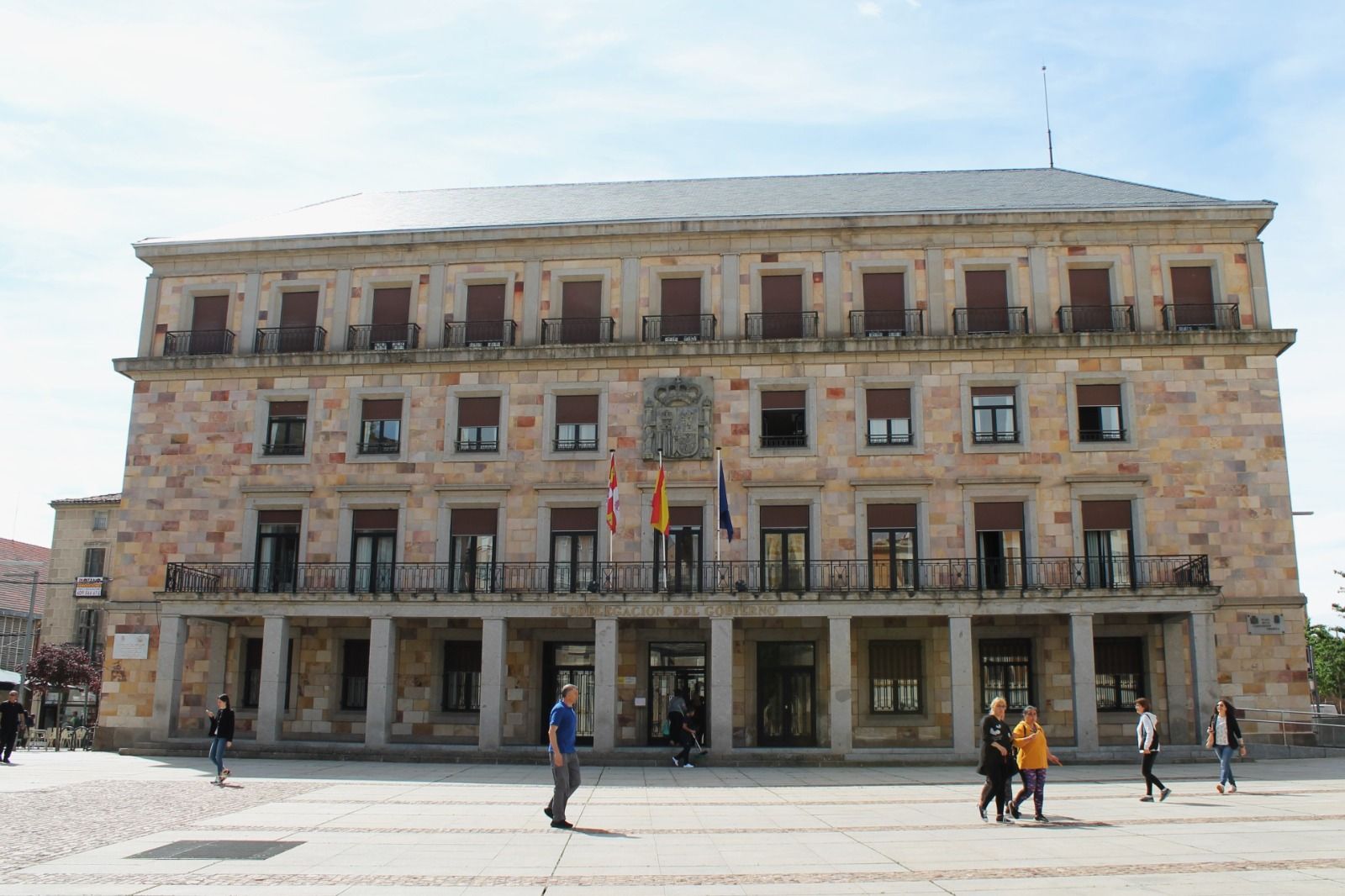 Fachada de la Subdelegación del Gobierno en Zamora