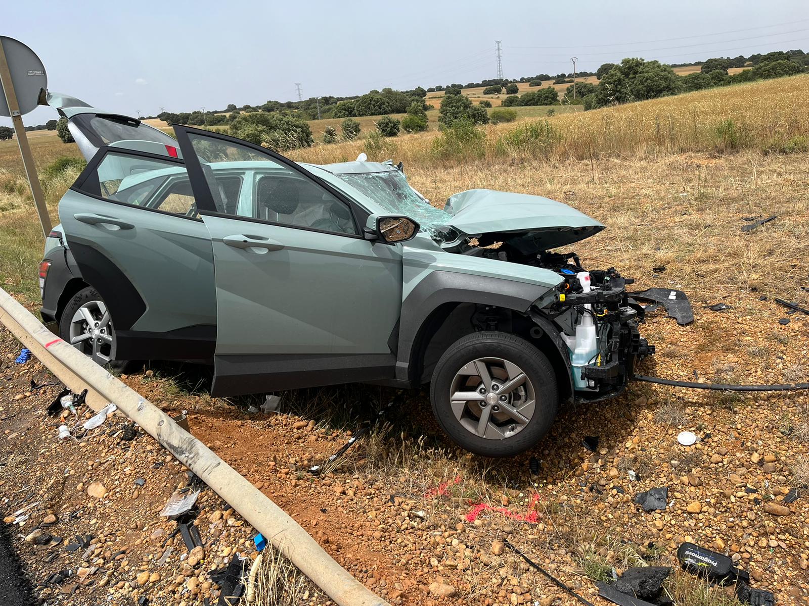 Trágico accidente en Zamora: un fallecido en un choque entre tres vehículos en la N-631
