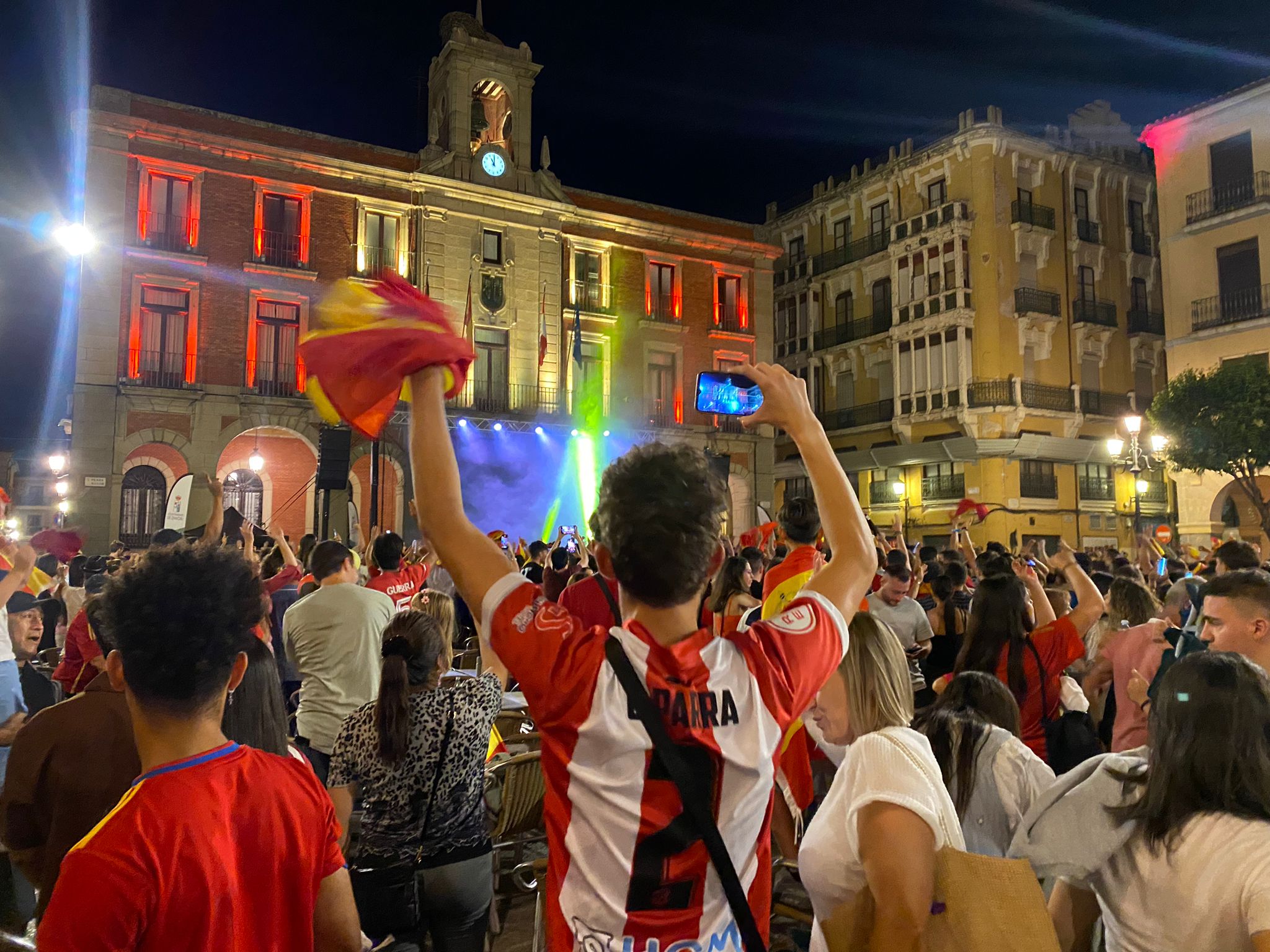 Zamora celebra la cuarta Eurocopa de España