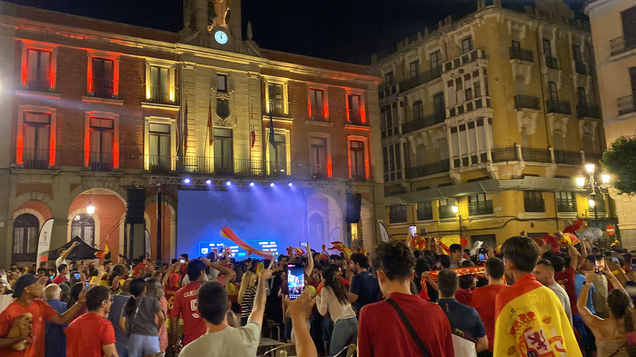 Zamora celebra la cuarta Eurocopa de España