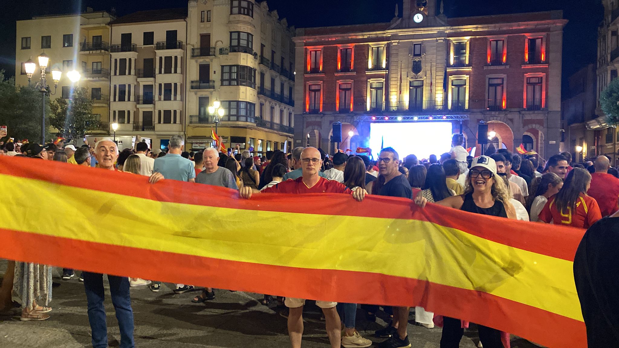 Zamora celebra la cuarta Eurocopa de España