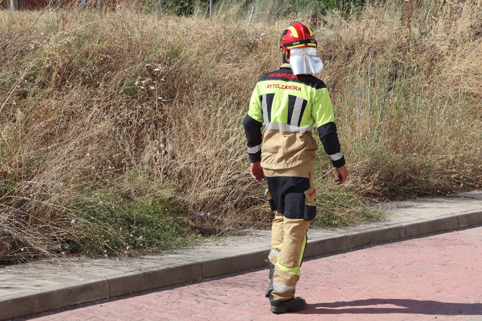 Incendio en el Alto de Valorio. Foto: Gonzalo Rodríguez.