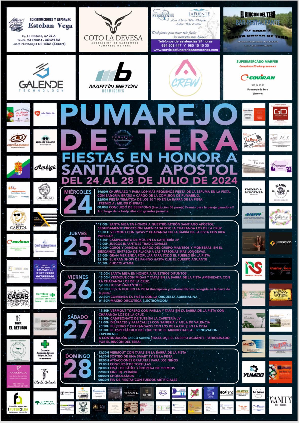 Fiestas en Pumarejo de Tera