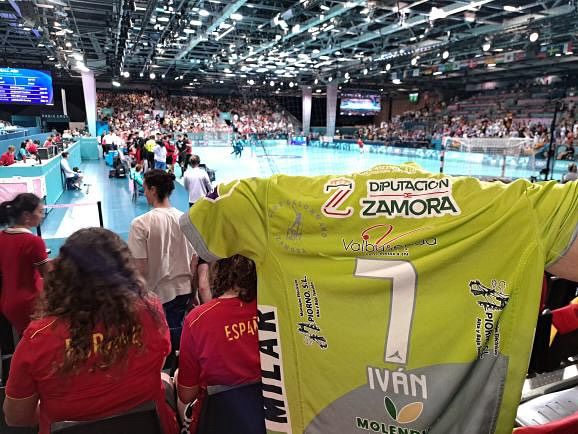 El sentimiento pistacho del Balonmano Zamora llega a los Juegos Olímpicos de París Foto: @sirluisja