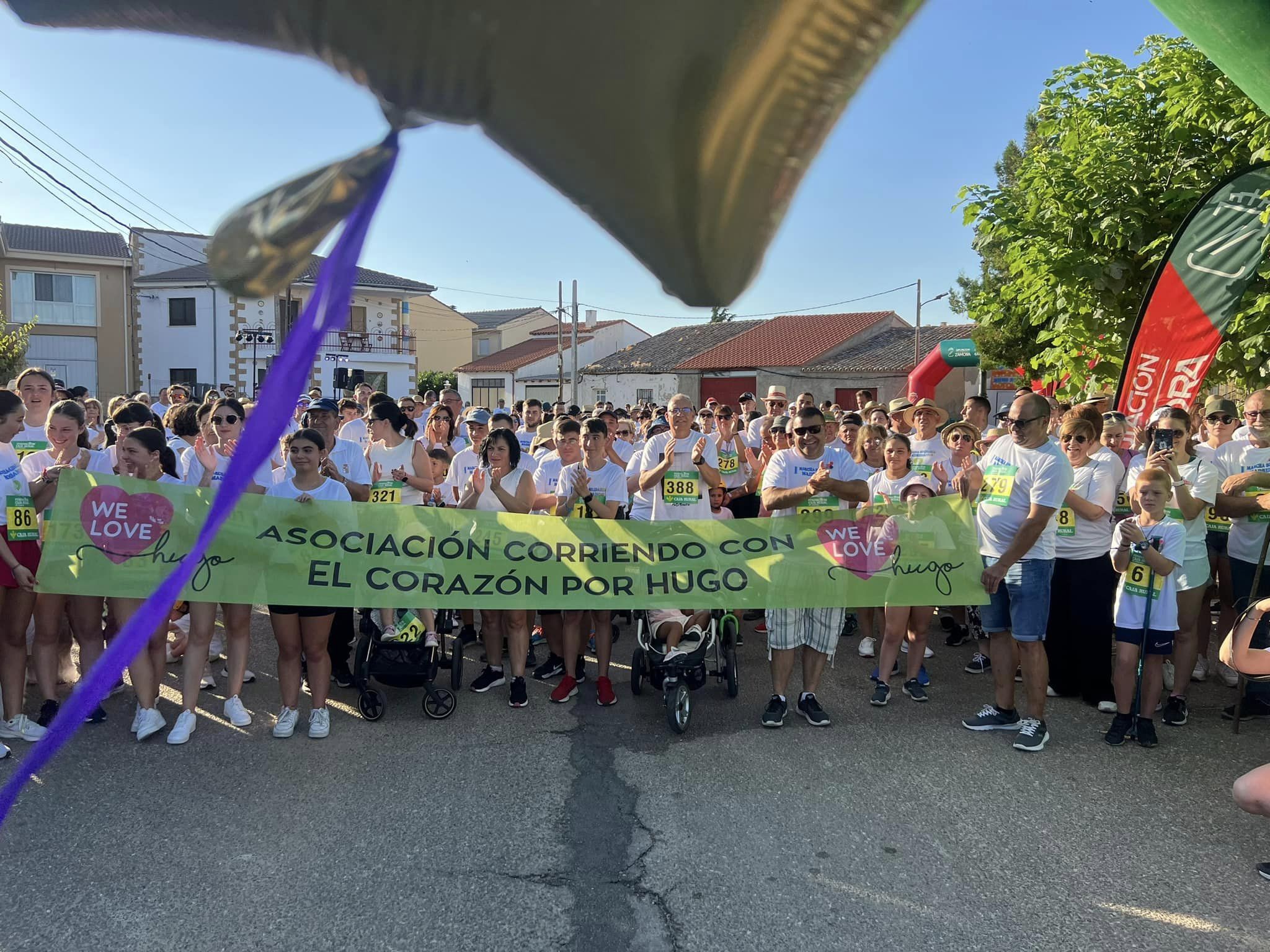 I Marcha Solidaria Madridanos. Foto: Asociación Corriendo con el Corazón por Hugo