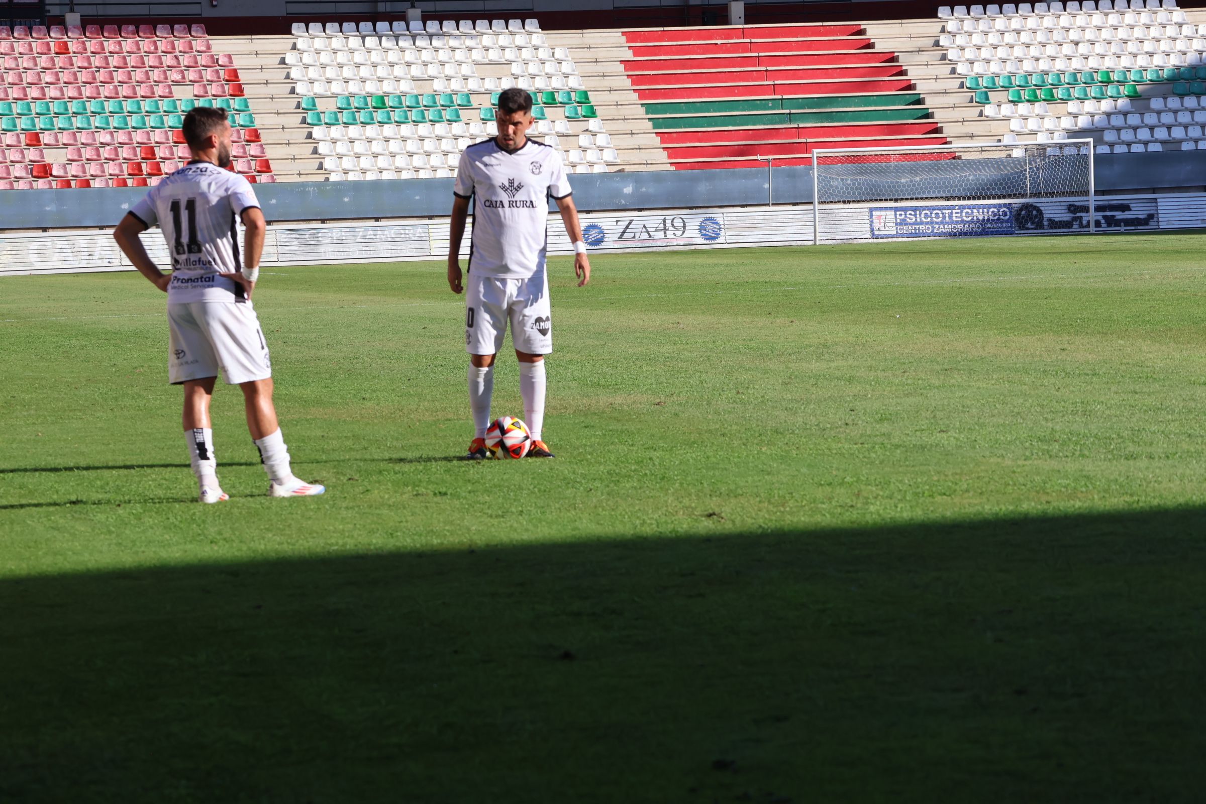 Partido amistoso del Zamora CF - AD Unión Adarve en el Ruta de la Plata.