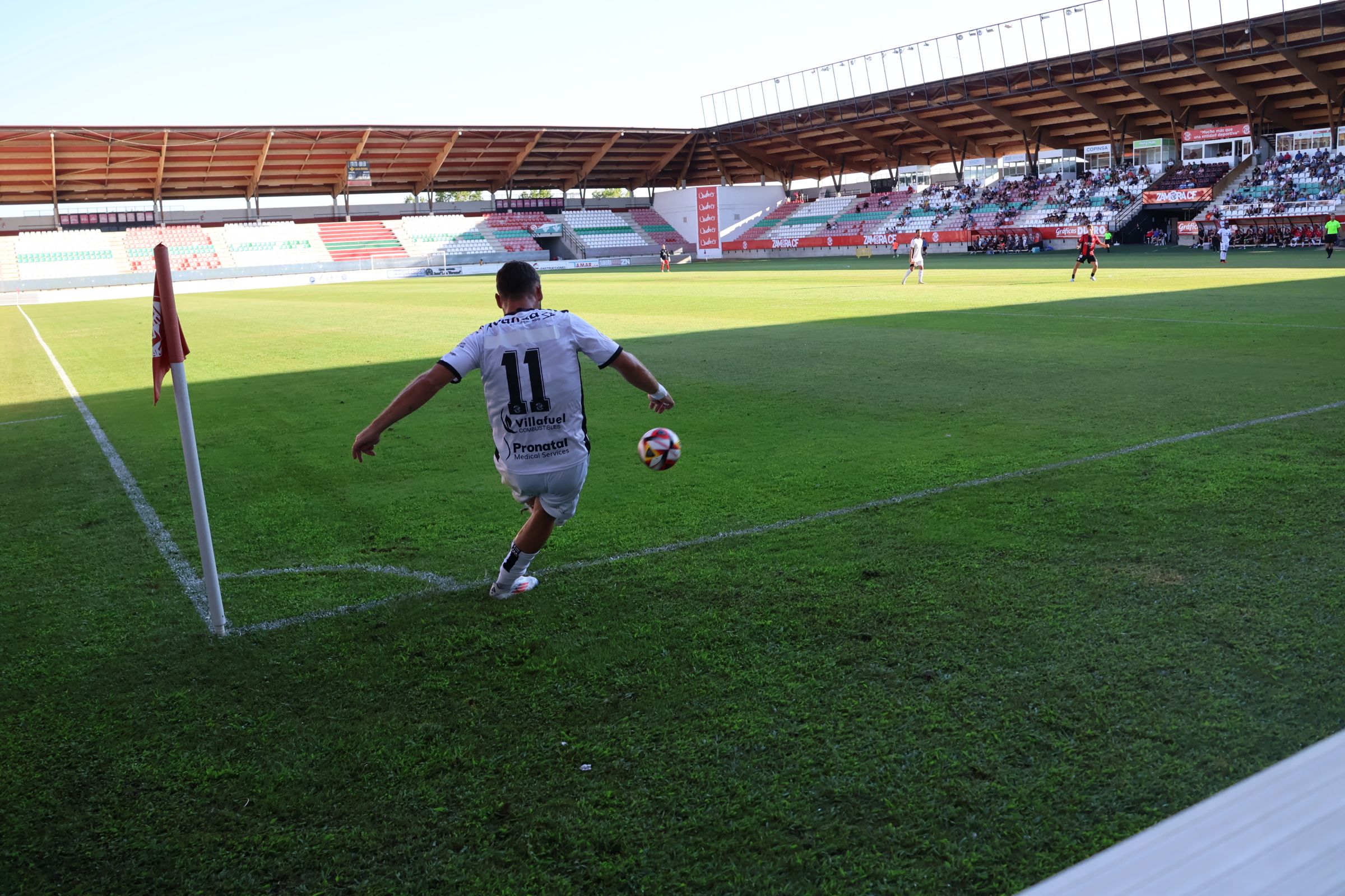 Partido amistoso del Zamora CF - AD  Unión Adarve.Ruta de la Plata.