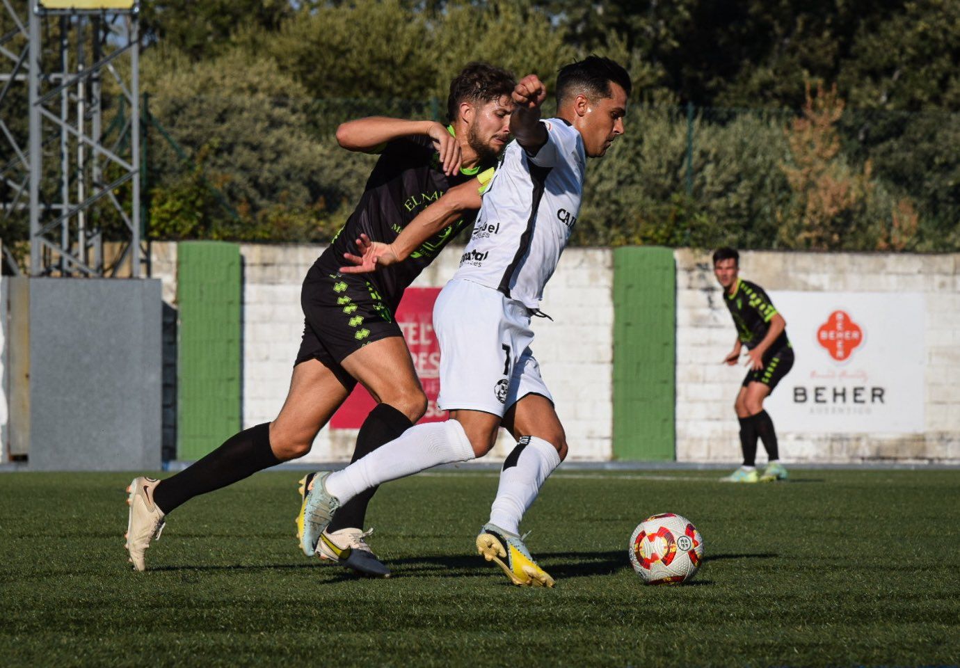 Dani Hernández, capitán del Zamora CF, en el Memorial Agustín Villar ante el CD Guijuelo.