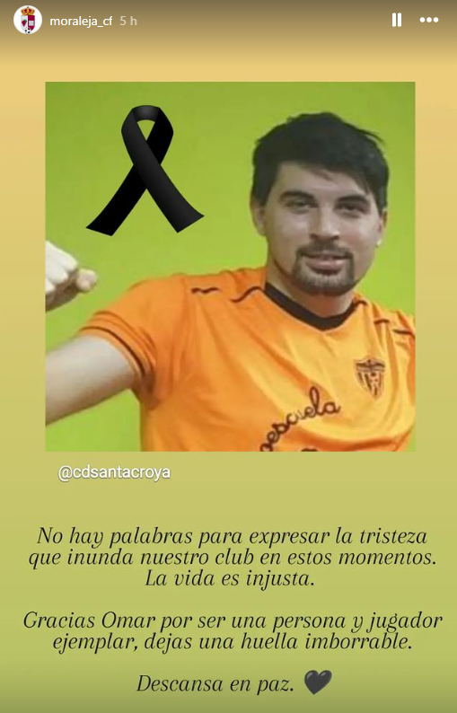 Condolencias del Moraleja CF.