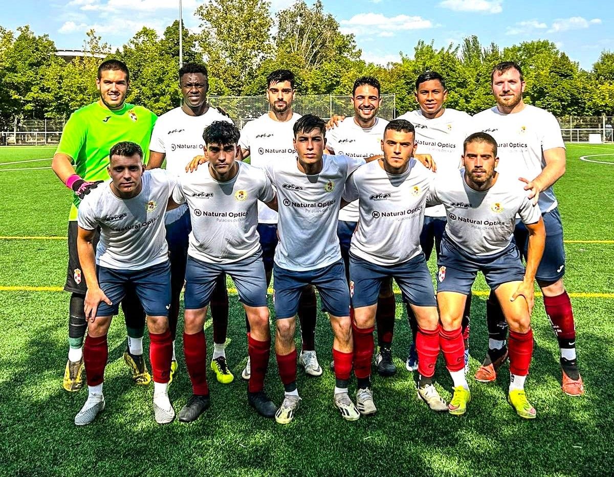 Once inicial del Moraleja CF ante el CD Laguna.