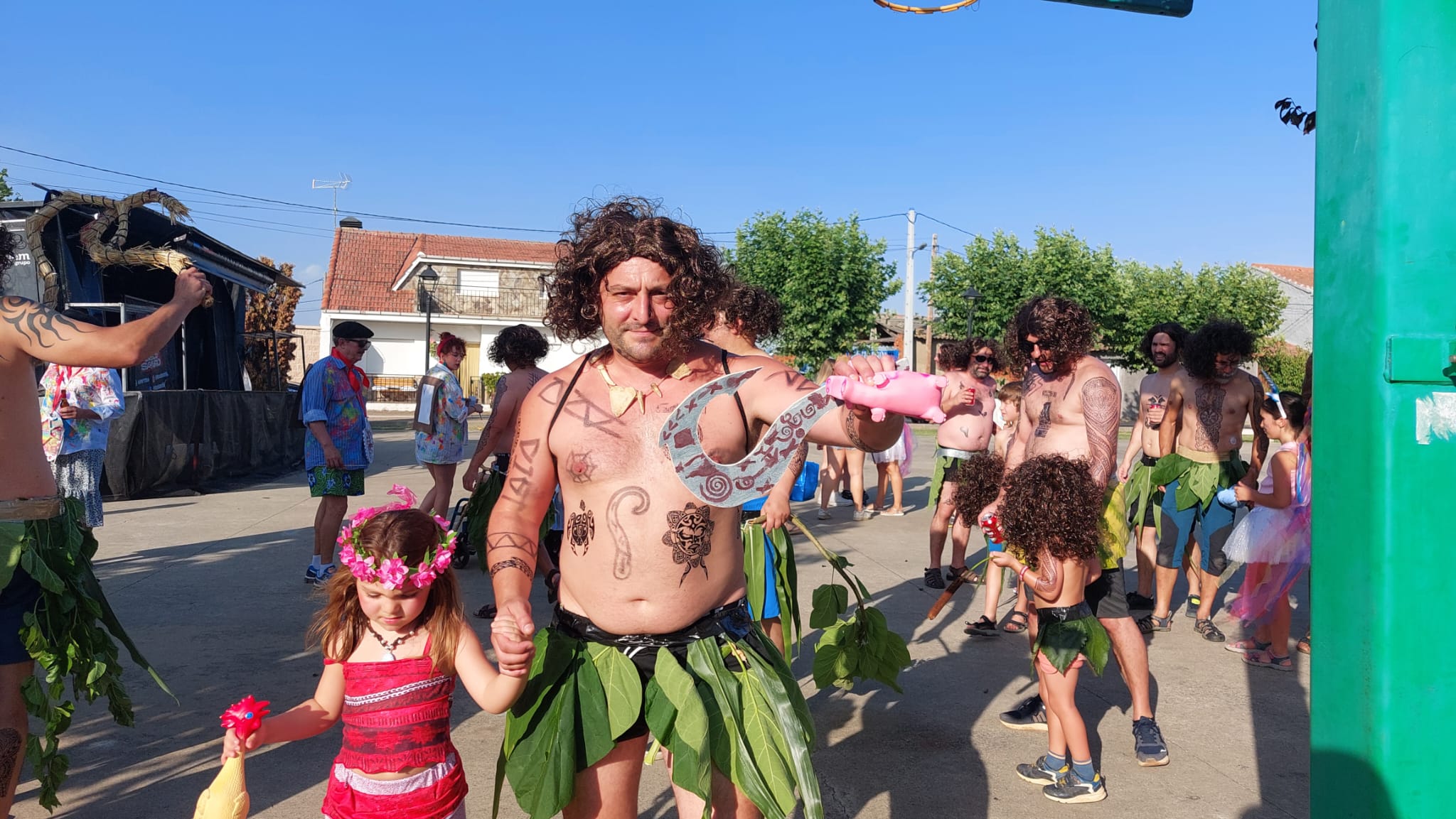 Desfile de disfraces de Melgar de Tera.