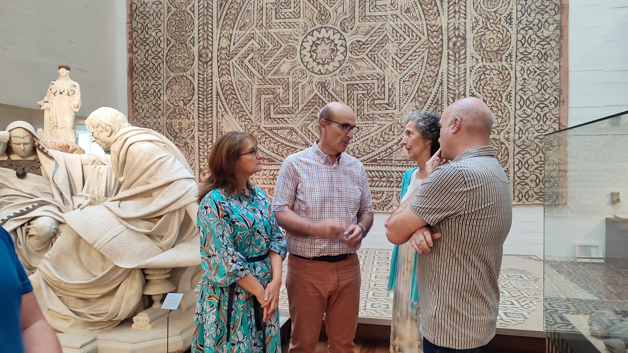 Fernando Prada visita el Museo de Zamora