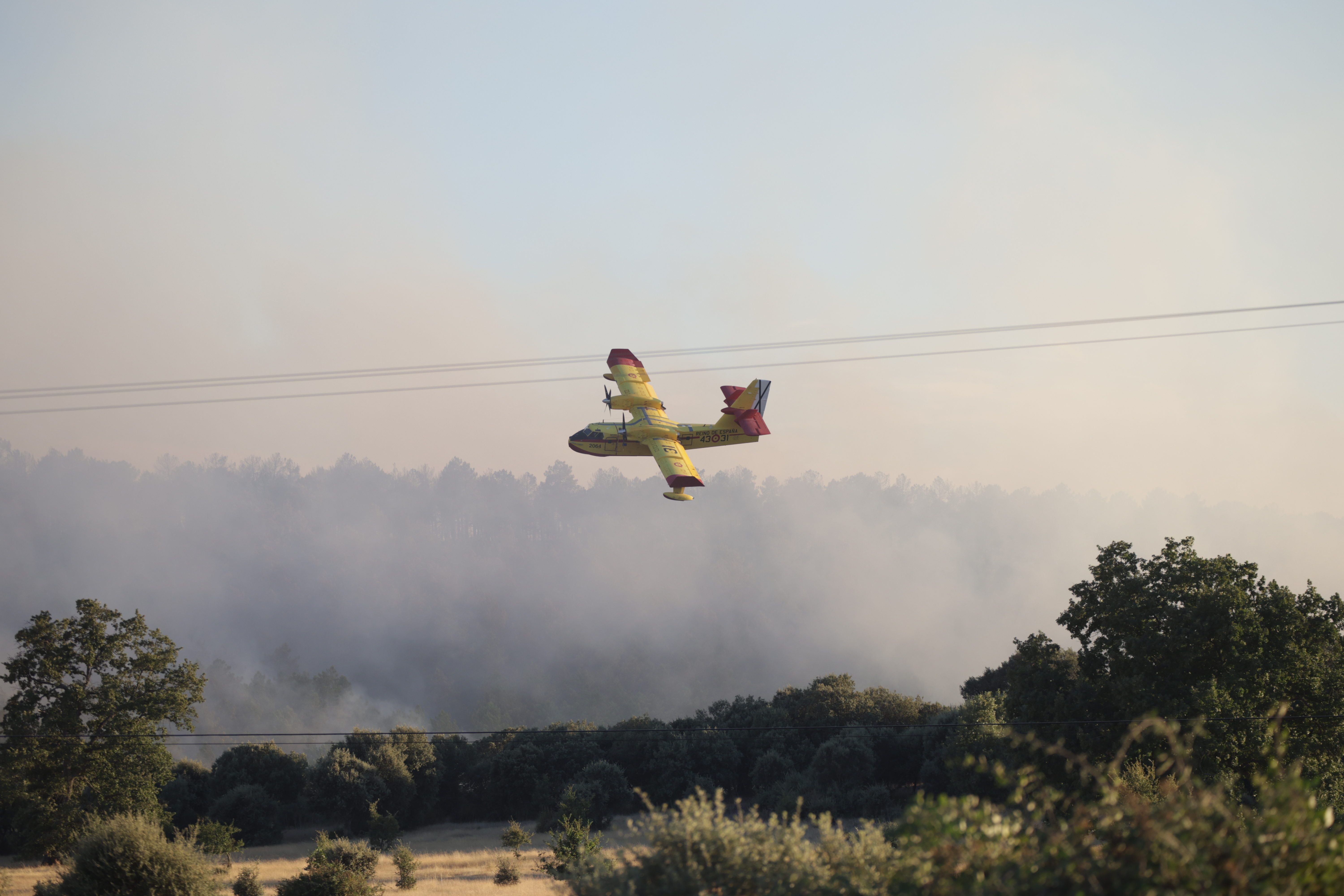 Incendio forestal de Trabazos. JL Leal - ICAL.