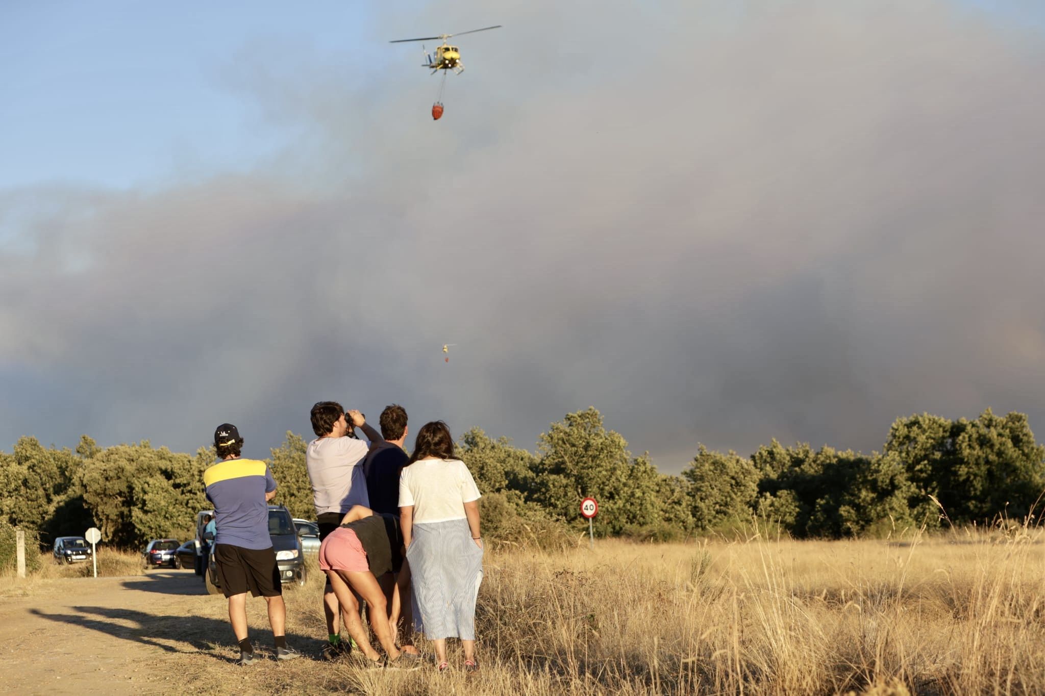 José Luis Leal / ICAL. Incendio forestal en Trabazos (Zamora)