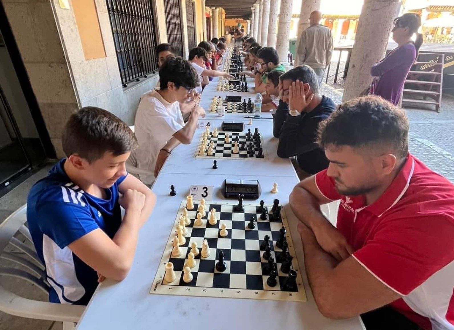 Imagen de un torneo-Ajedrez Zamora