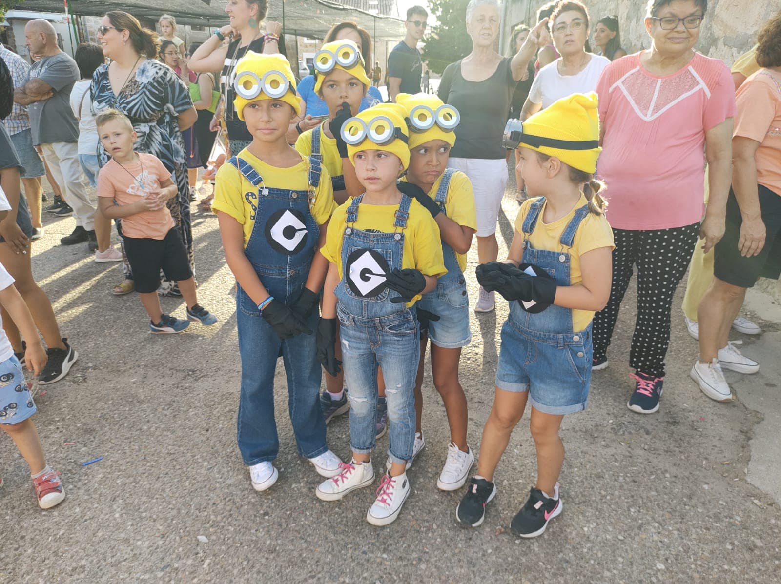 Desfile de disfraces en San Marcial 