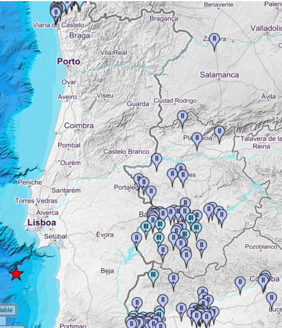 Un terremoto sacude Portugal y se siente en Zamora