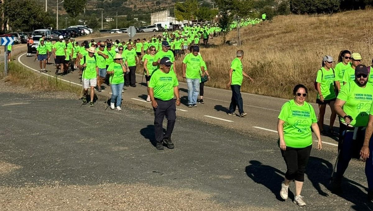 La I Marcha Solidaria Figueruela-Mahíde recauda más de 12.000 euros contra las enfermedades raras. Foto: Asociación Corriendo con el Corazón por Hugo.