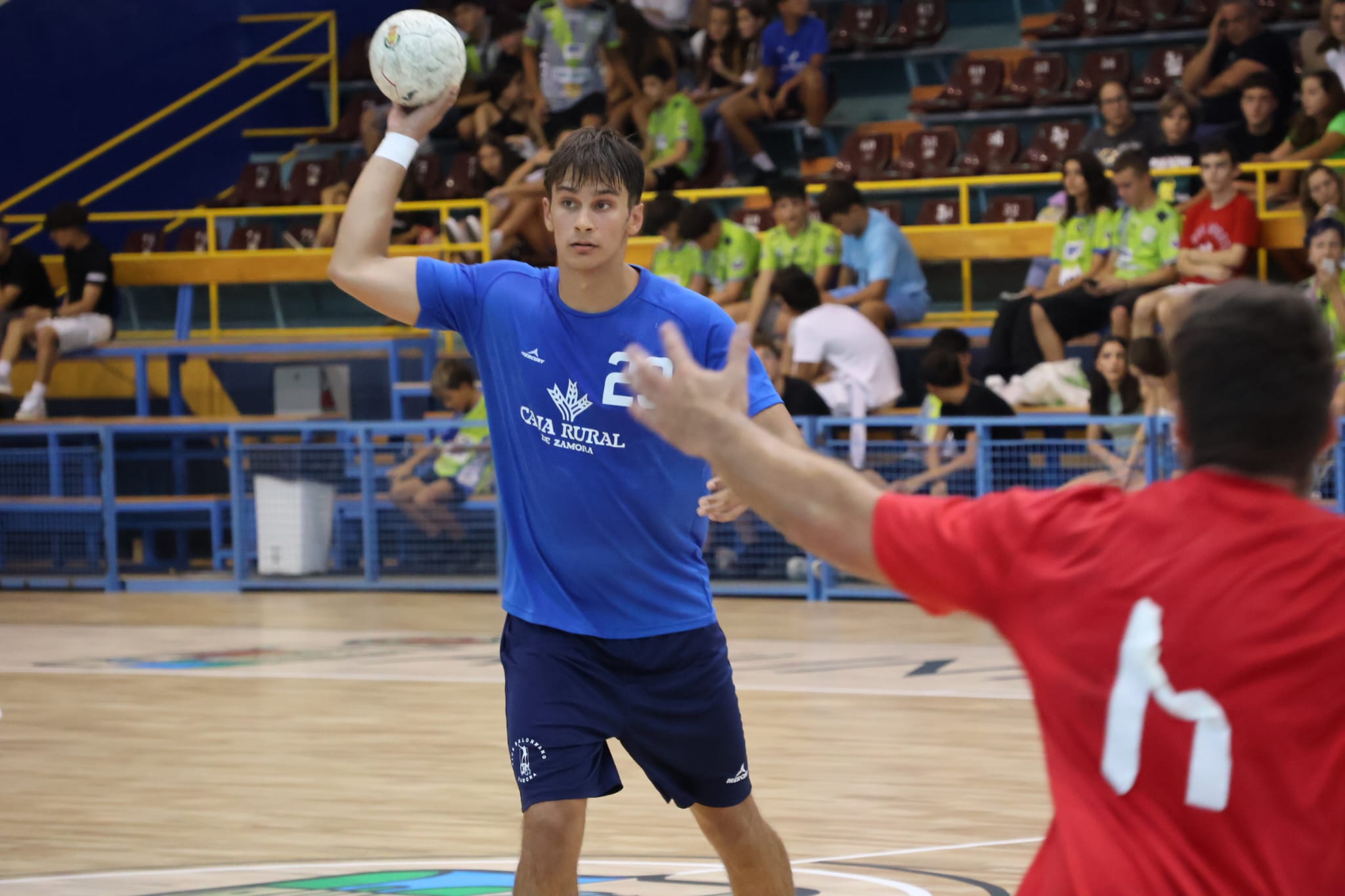 Partido amistoso del Balonmano Zamora y Ademar León B