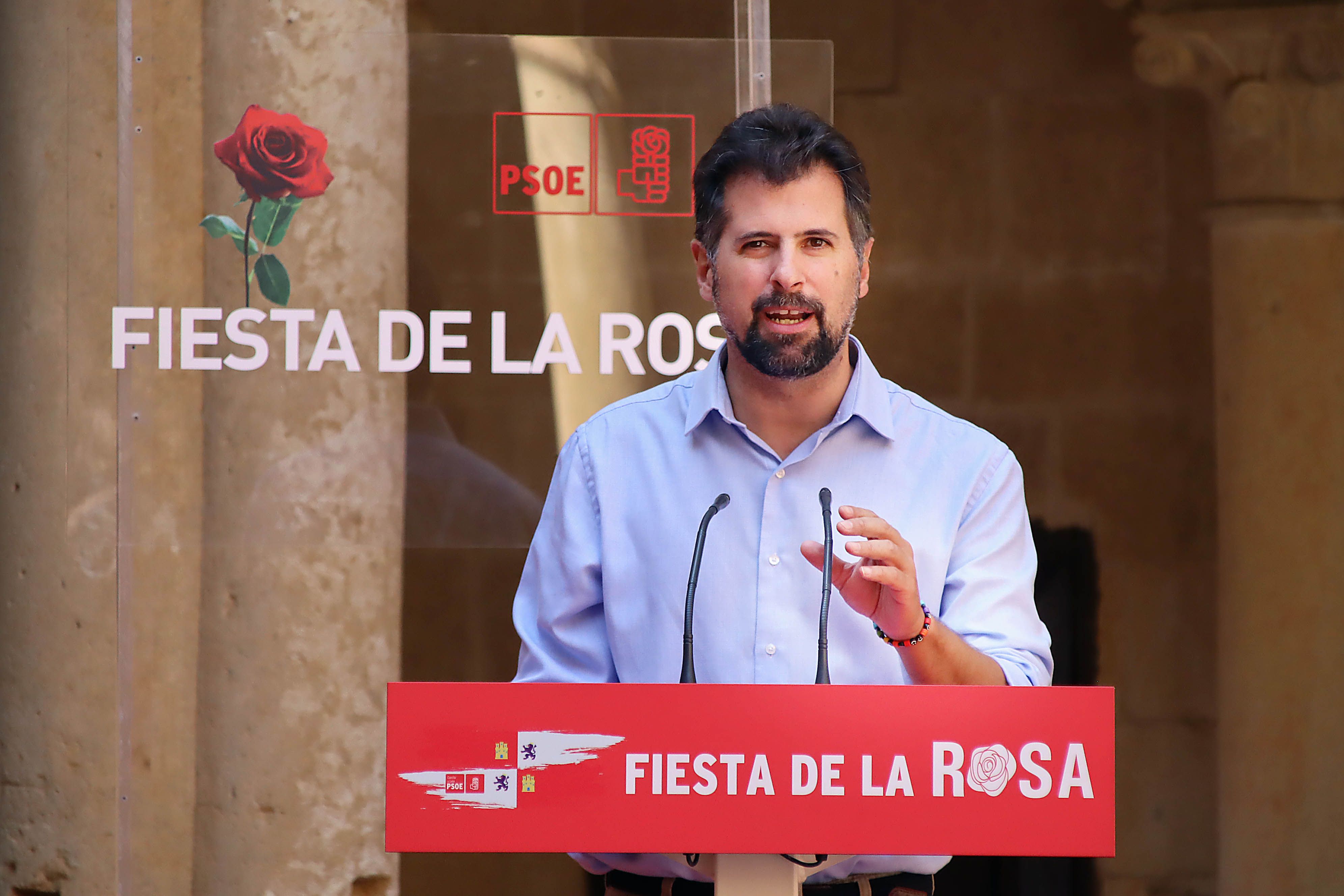 Tudanca en un acto del PSOE.Archivo