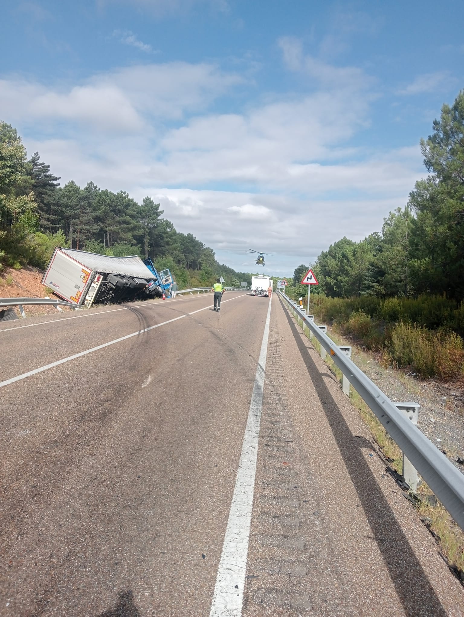 Accidente en la N-112