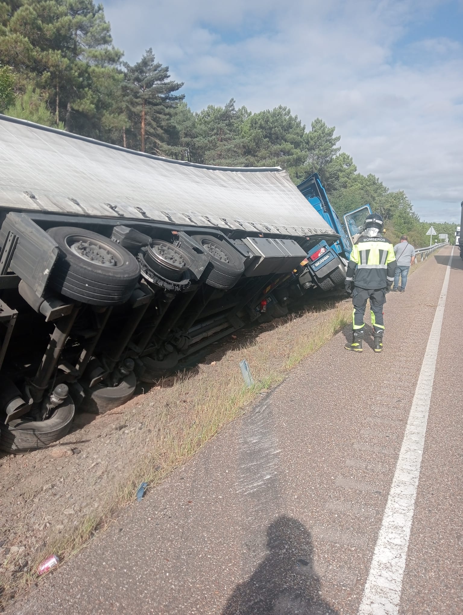 Accidente en la N-112