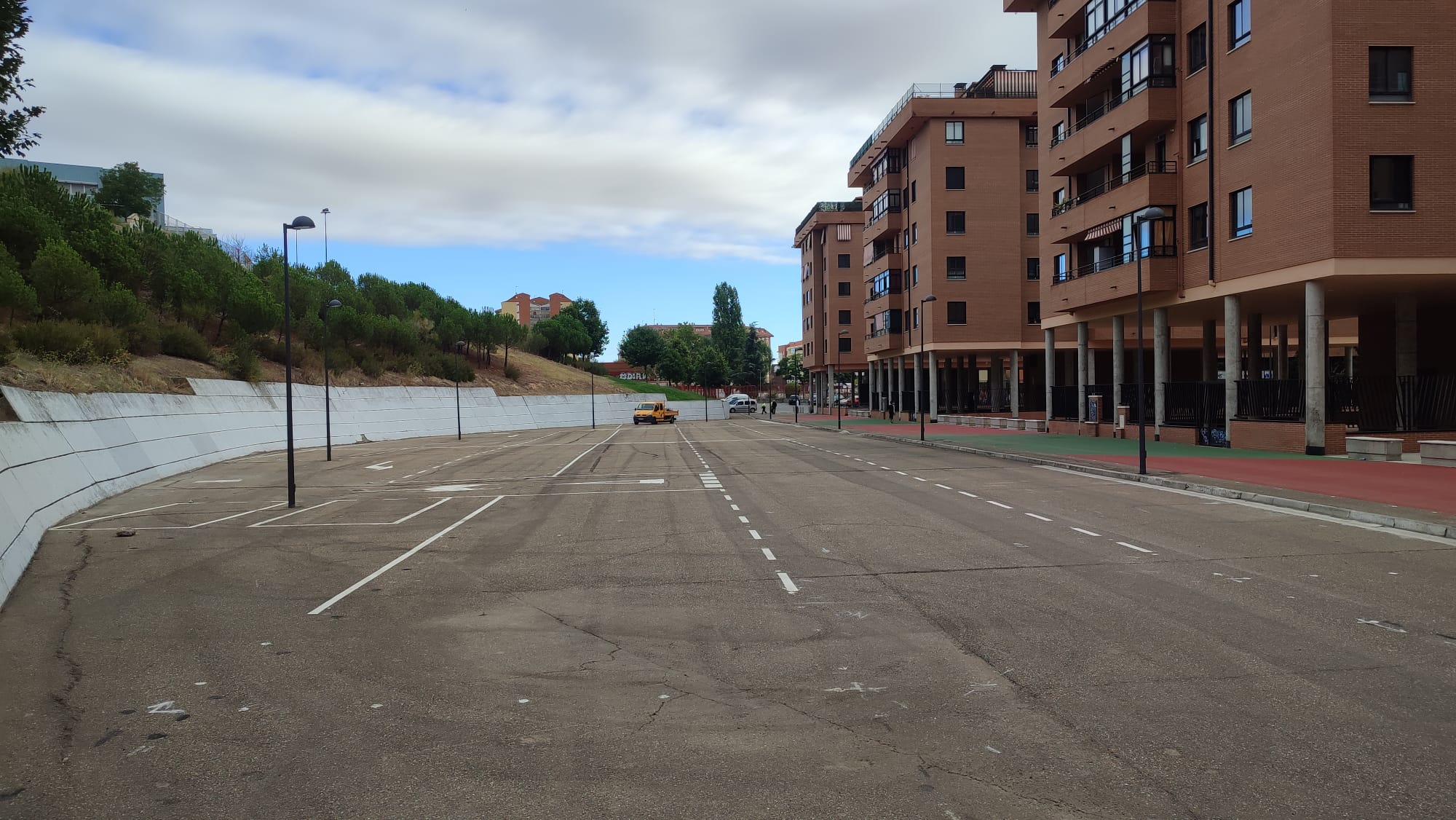 Obras del aparcamiento de La Vaguada