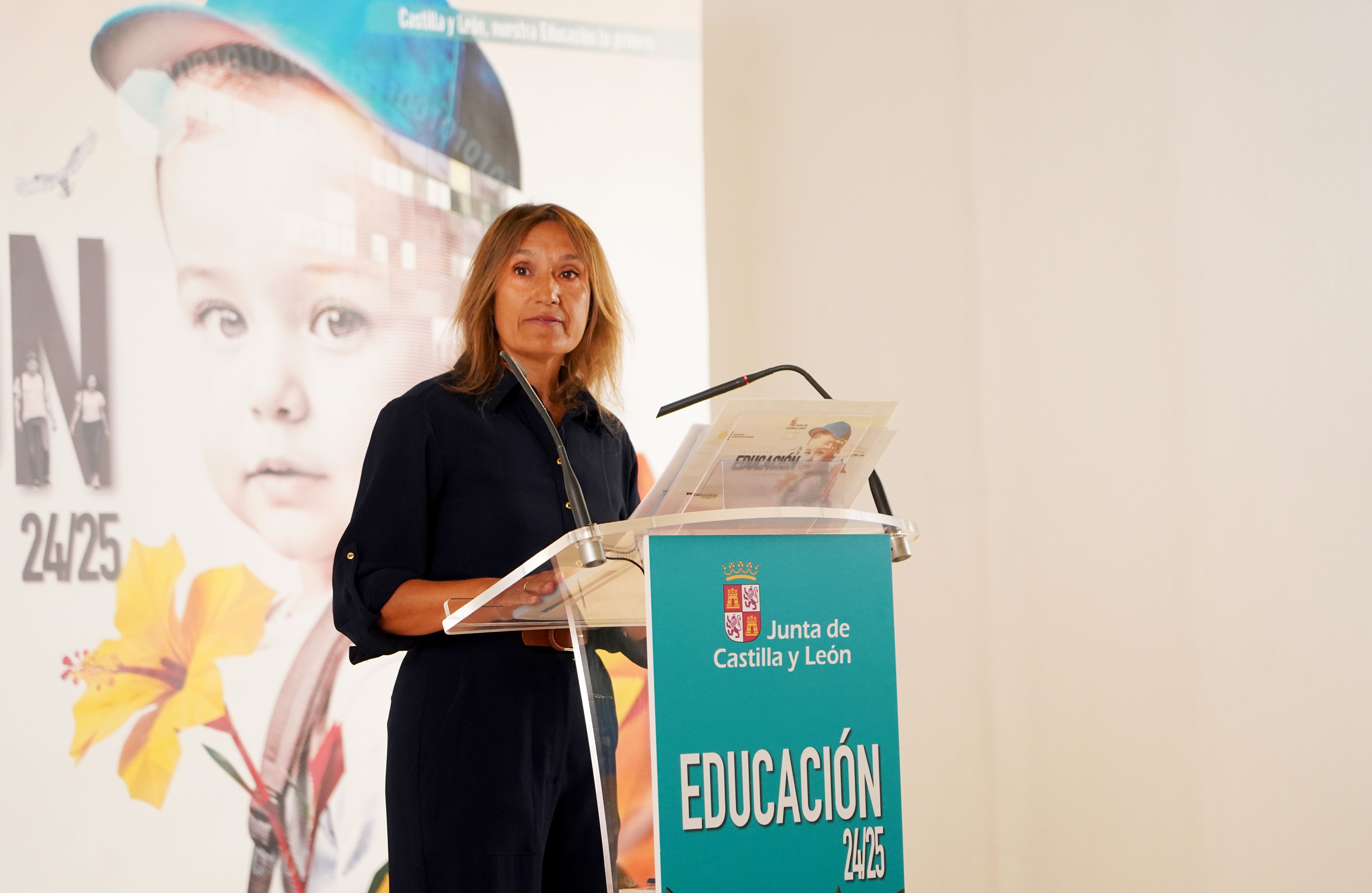 La consejera de Educación, Rocío Lucas