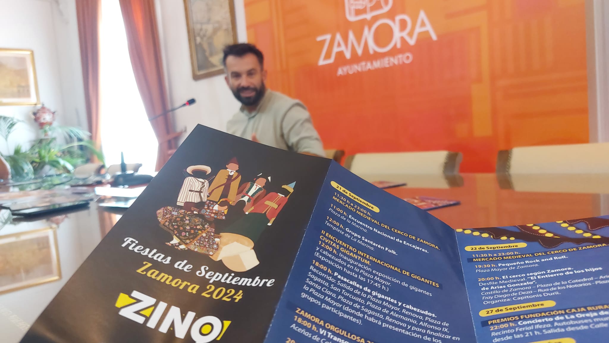 Presentación fiestas de septiembre Zamora