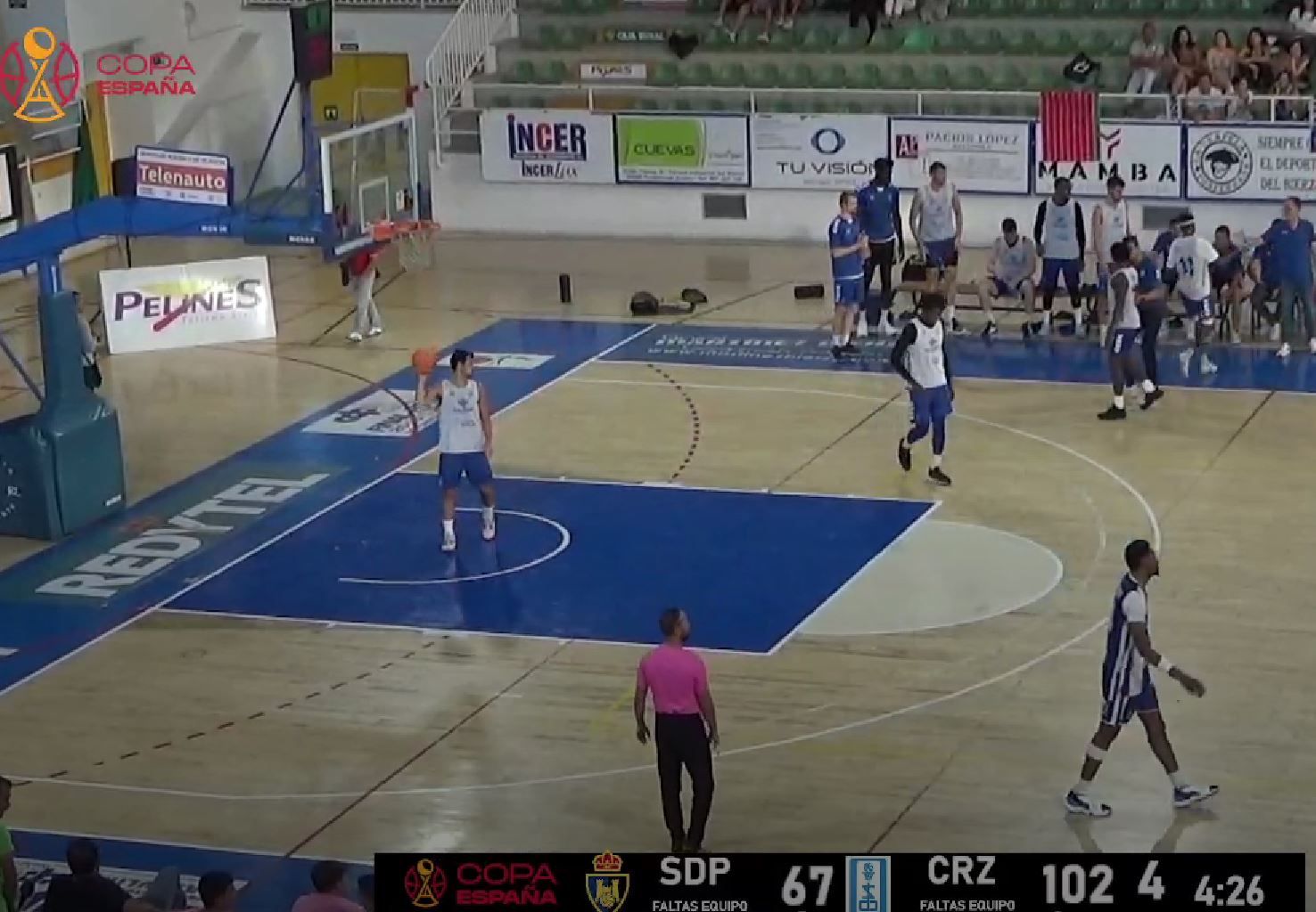 Clínica Ponferrada SDP - CB Zamora. Copa de España de baloncesto