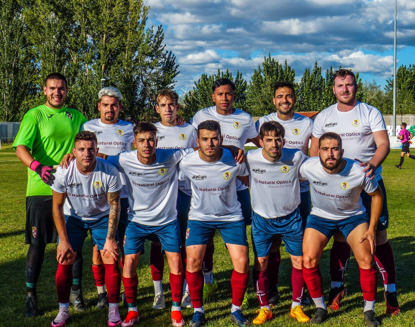 Once inicial Moraleja CF en un encuentro de pretemporada