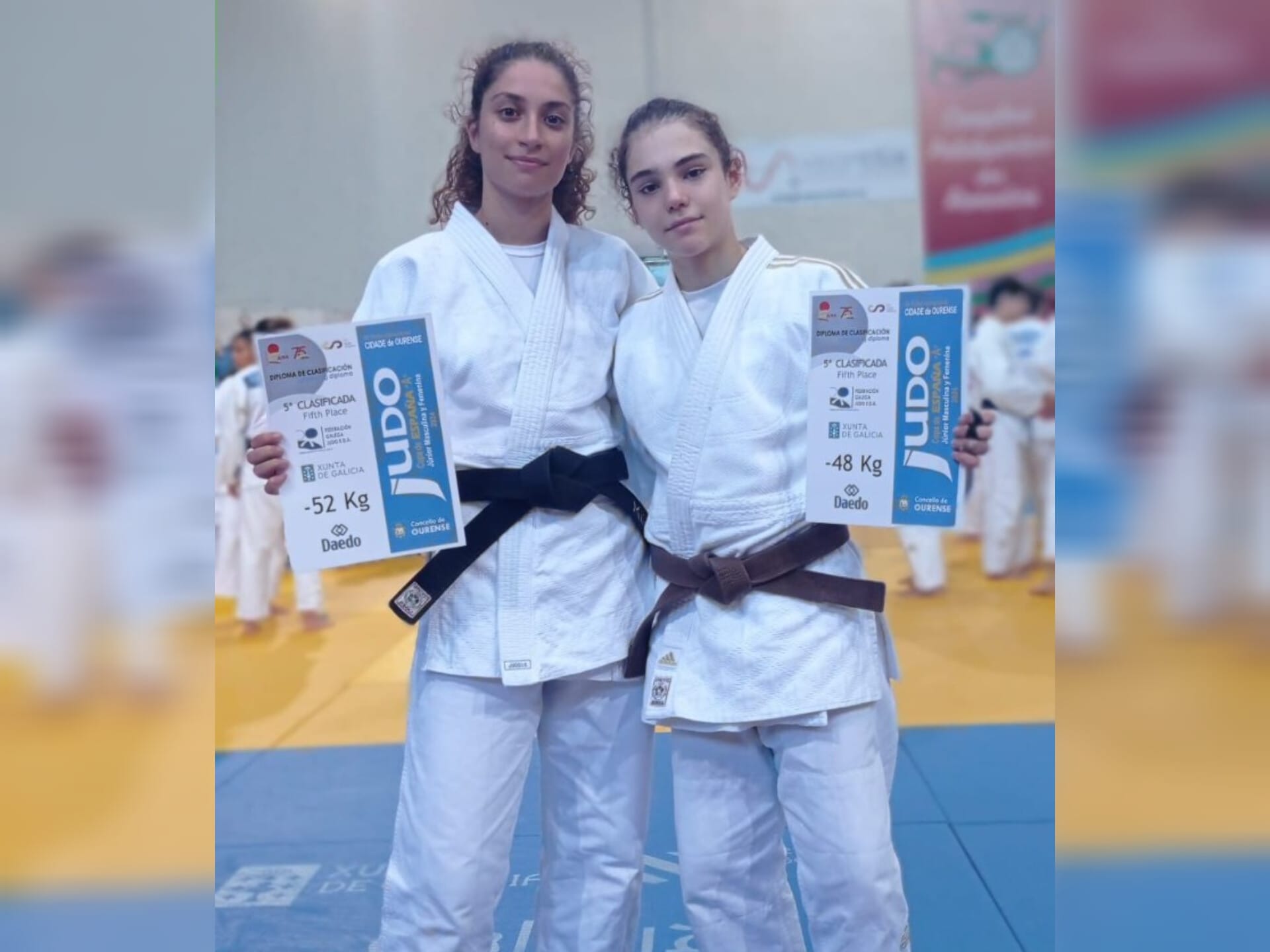 El judo zamorano se queda a las puertas de las medallas en la Copa de España