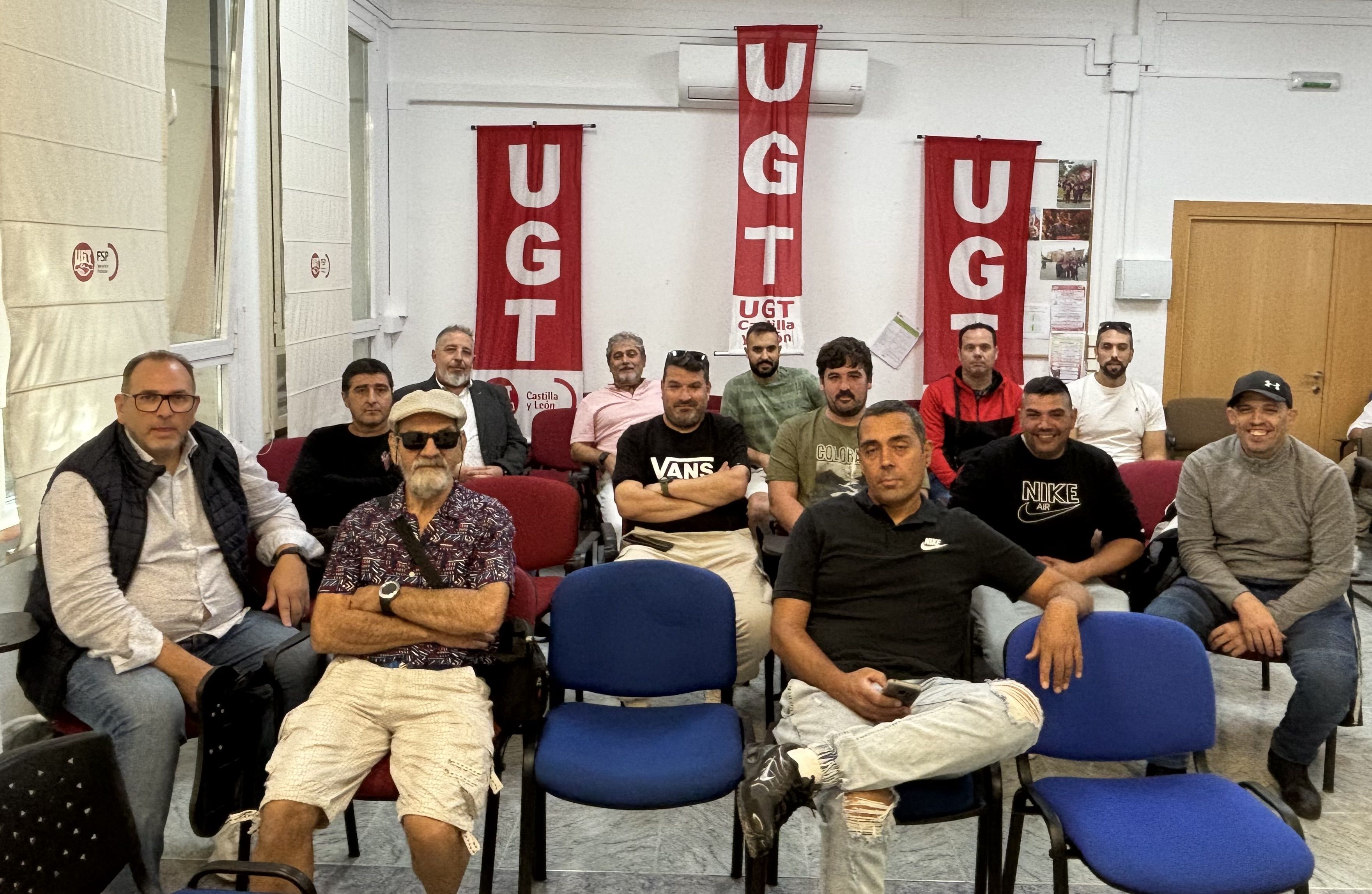 Reunión de los delegados de UGT con motivo de Fromago