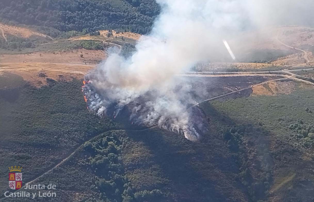 Incendio en San Ciprián