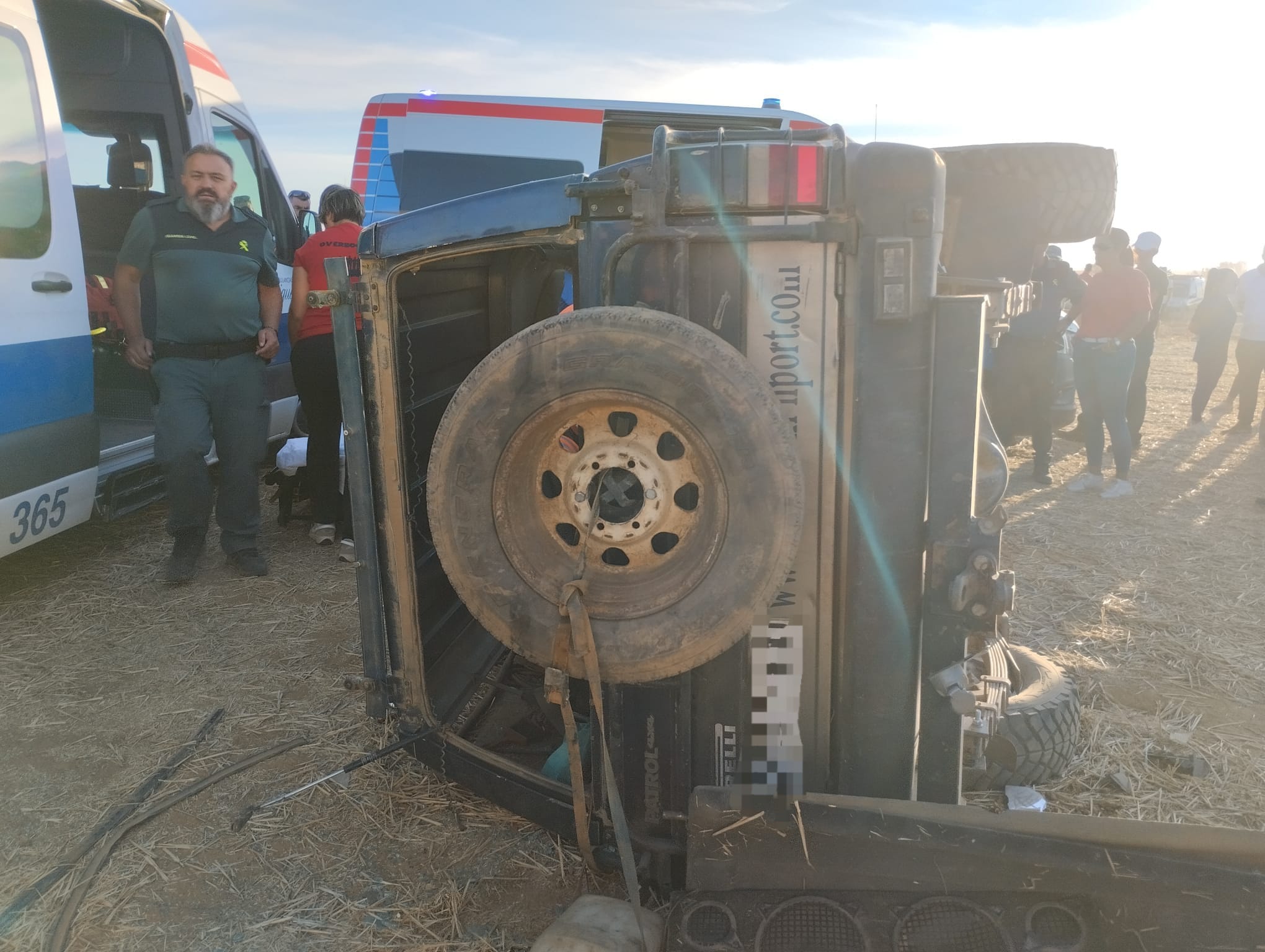 Accidente en el encierro de Fuentes de Ropel