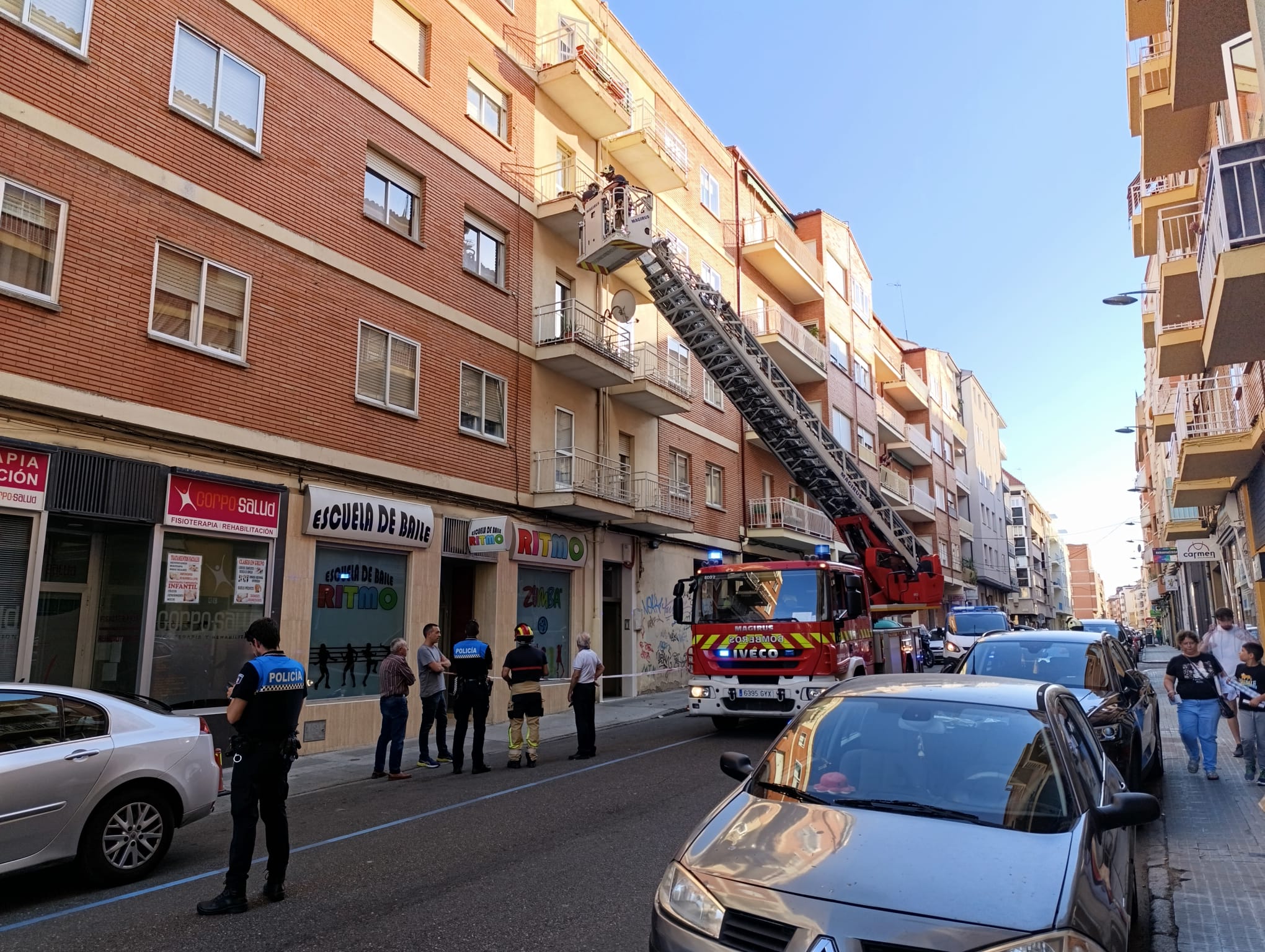 Calle desprendimiento Pablo Morillo