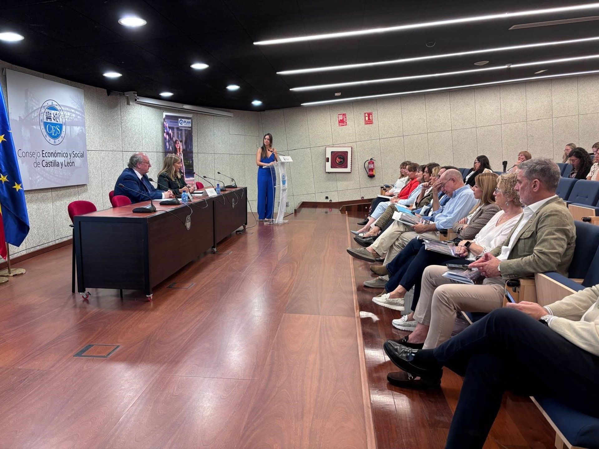 Presentación del nuevo informe de Plan International España Nosotras participamos Ciudadanía activa de las jóvenes en Castilla y León. EUROPA PRESS