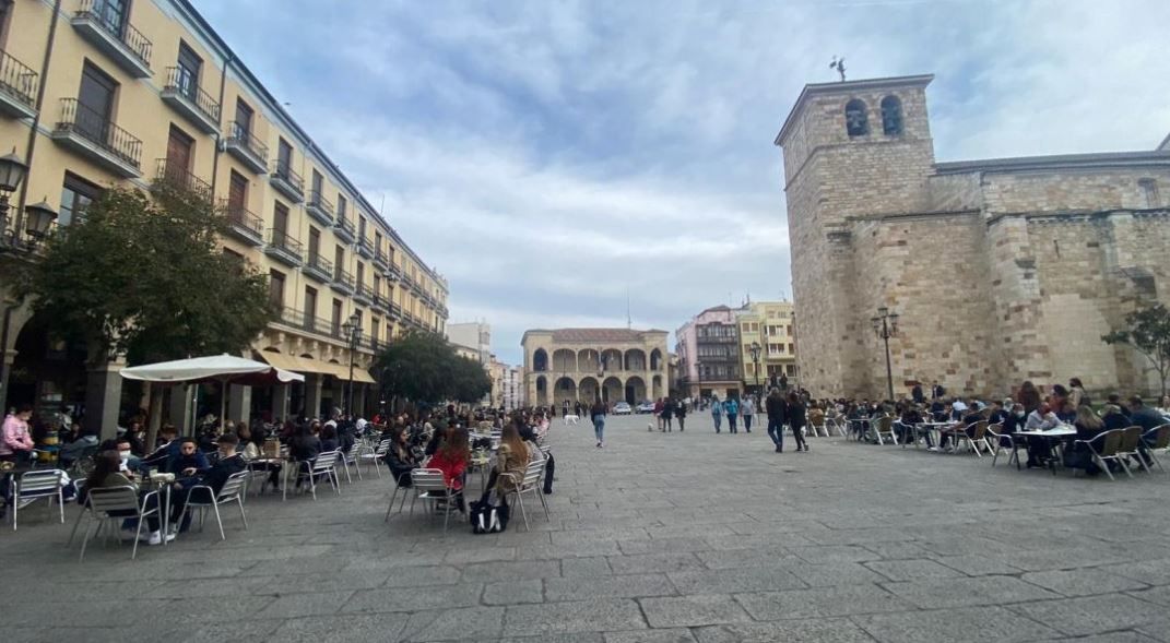 Plaza Mayor de Zamora.Archivo