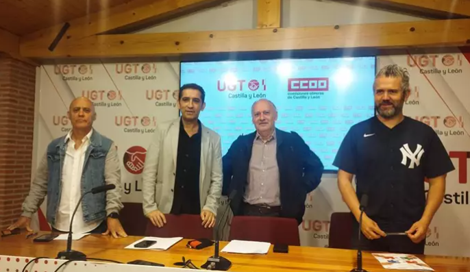 UGT y CCOO anuncian movilizaciones en Castilla y León para exigir a la patronal una jornada de 37,5 horas