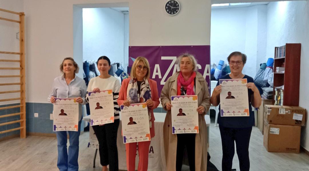 Presentación taller de risoterapia en Zamora